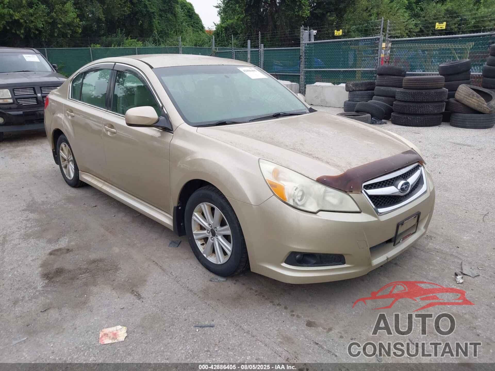 SUBARU LEGACY 2010 - 4S3BMCD61A3226903