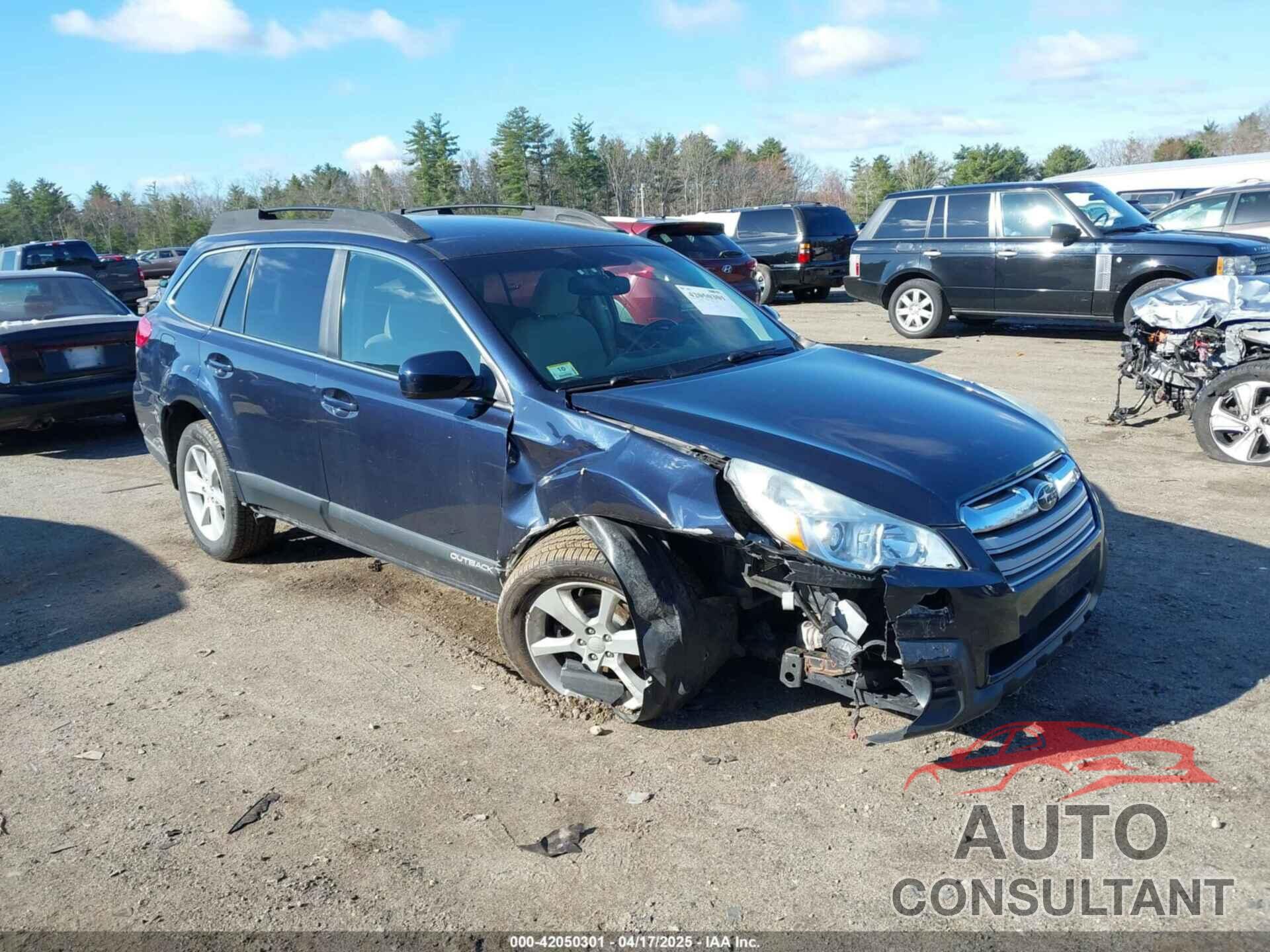 SUBARU OUTBACK 2013 - 4S4BRBCC3D3260778