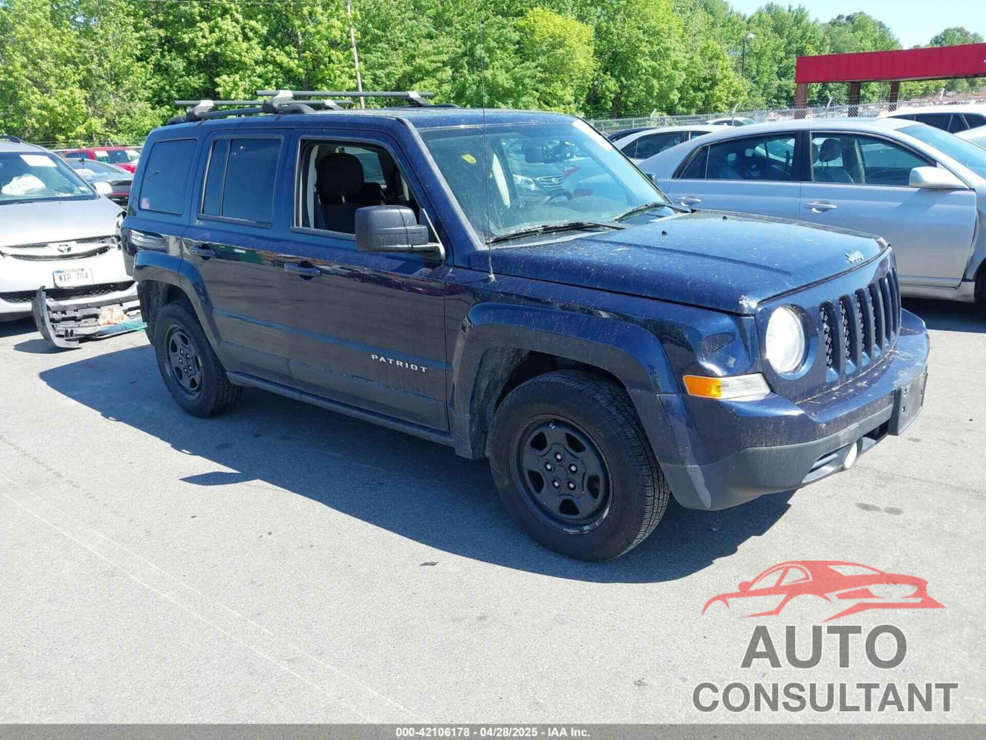 JEEP PATRIOT 2016 - 1C4NJPBB8GD699360