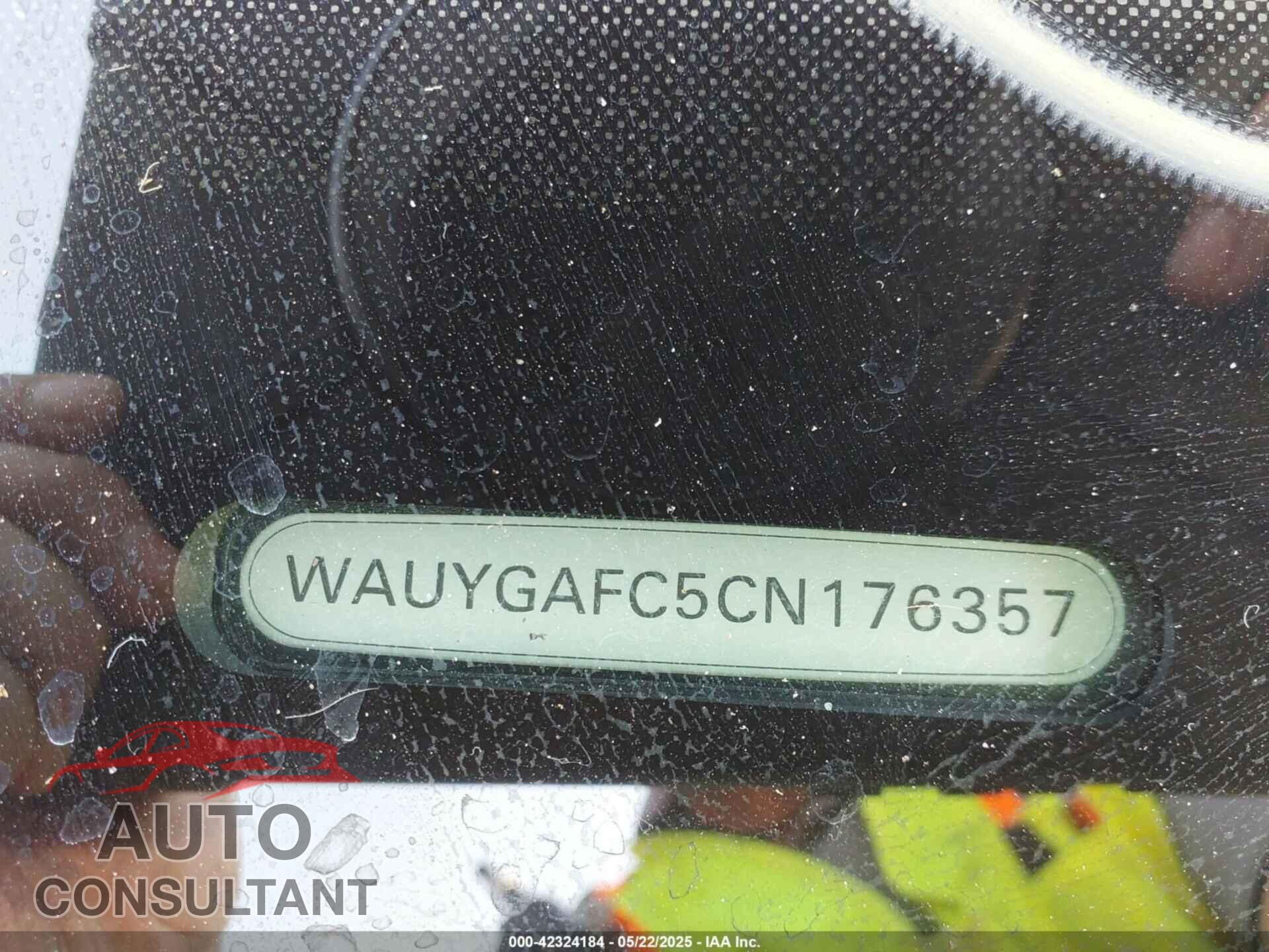 AUDI A7 2012 - WAUYGAFC5CN176357