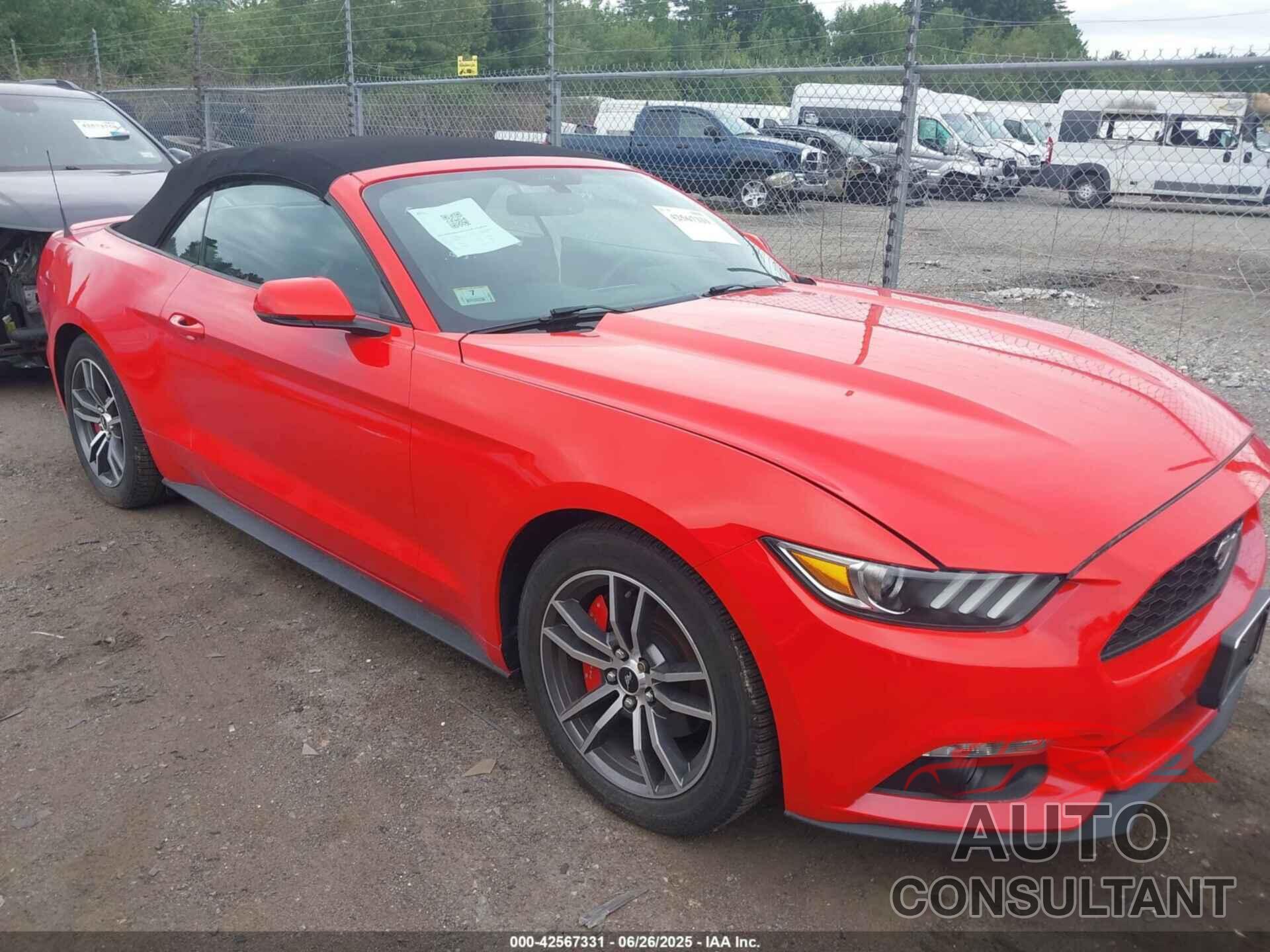 FORD MUSTANG 2016 - 1FATP8UH5G5307285