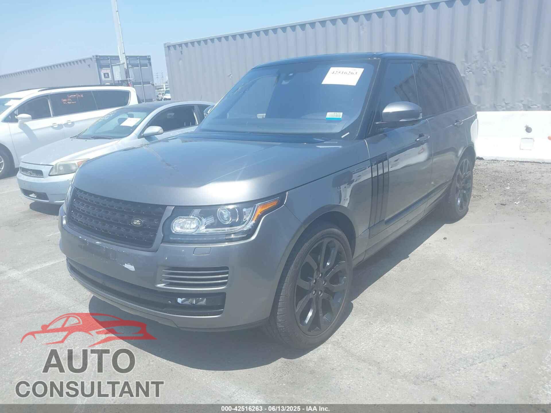 LAND ROVER RANGE ROVER 2014 - SALGS2WF8EA180130