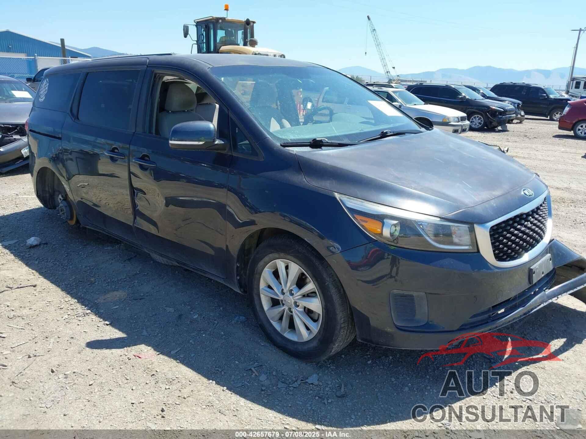 KIA SEDONA 2017 - KNDMB5C15H6233894