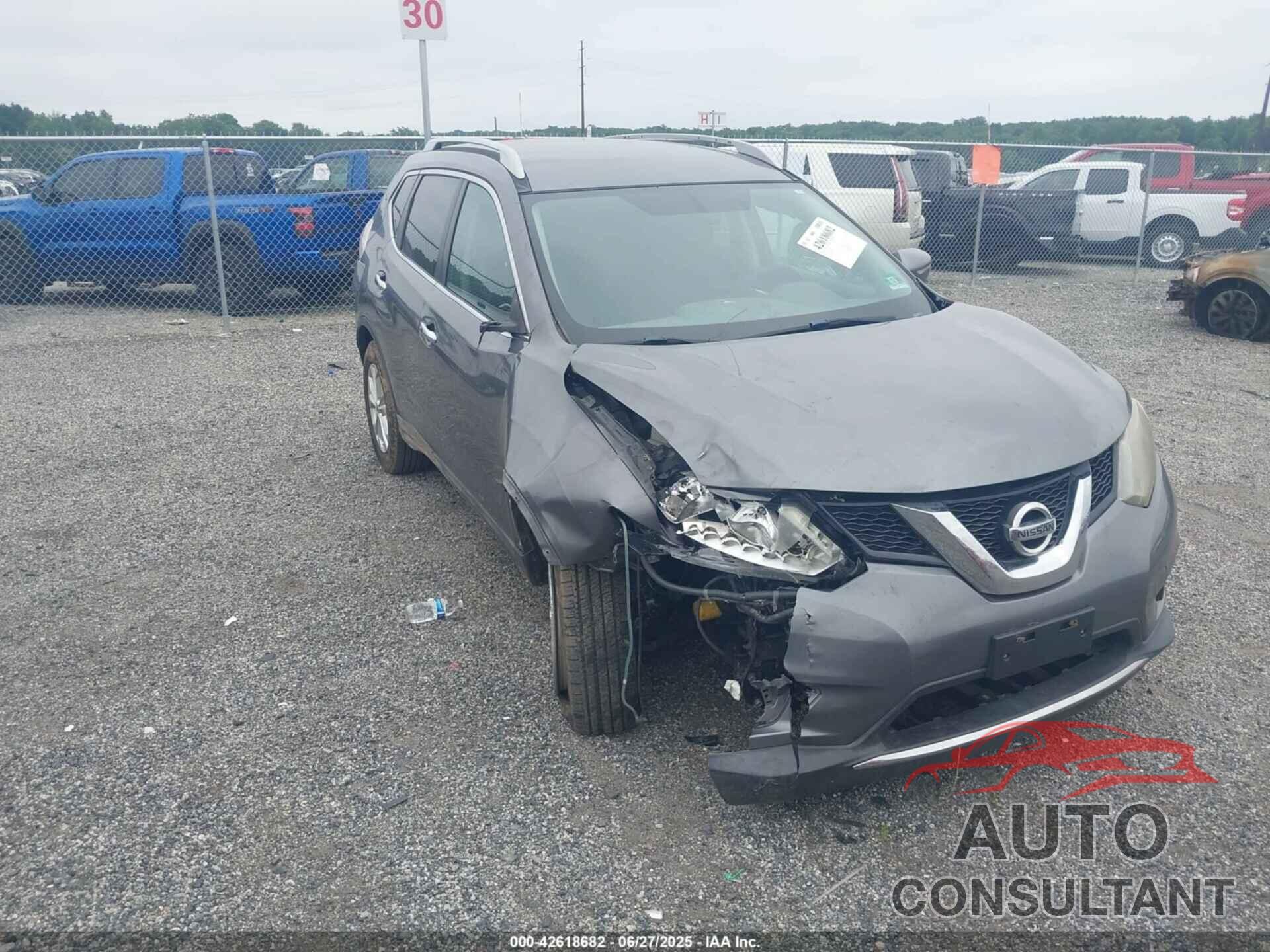 NISSAN ROGUE 2015 - 5N1AT2MK8FC798219