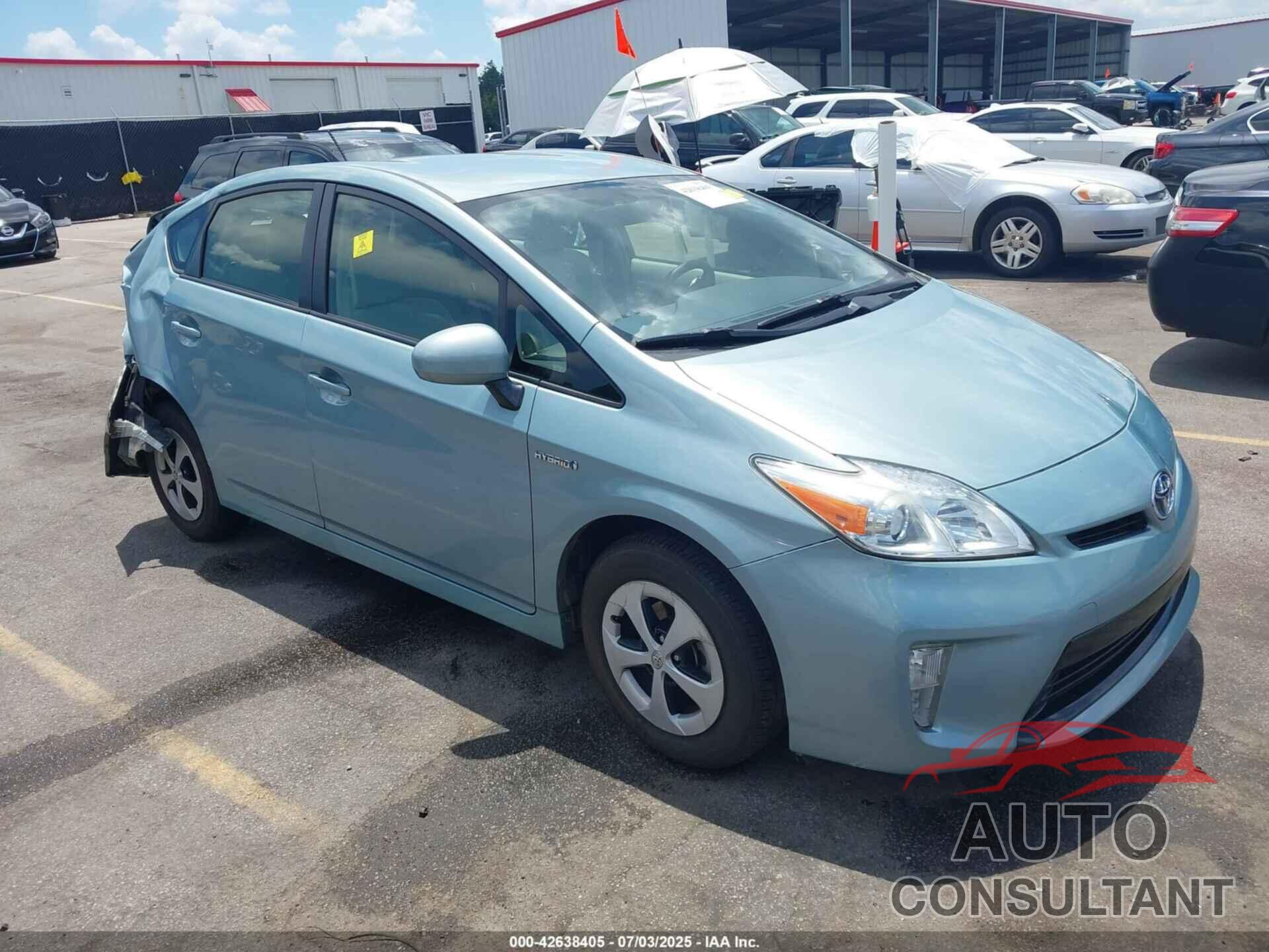 TOYOTA PRIUS 2015 - JTDKN3DU2F1887984