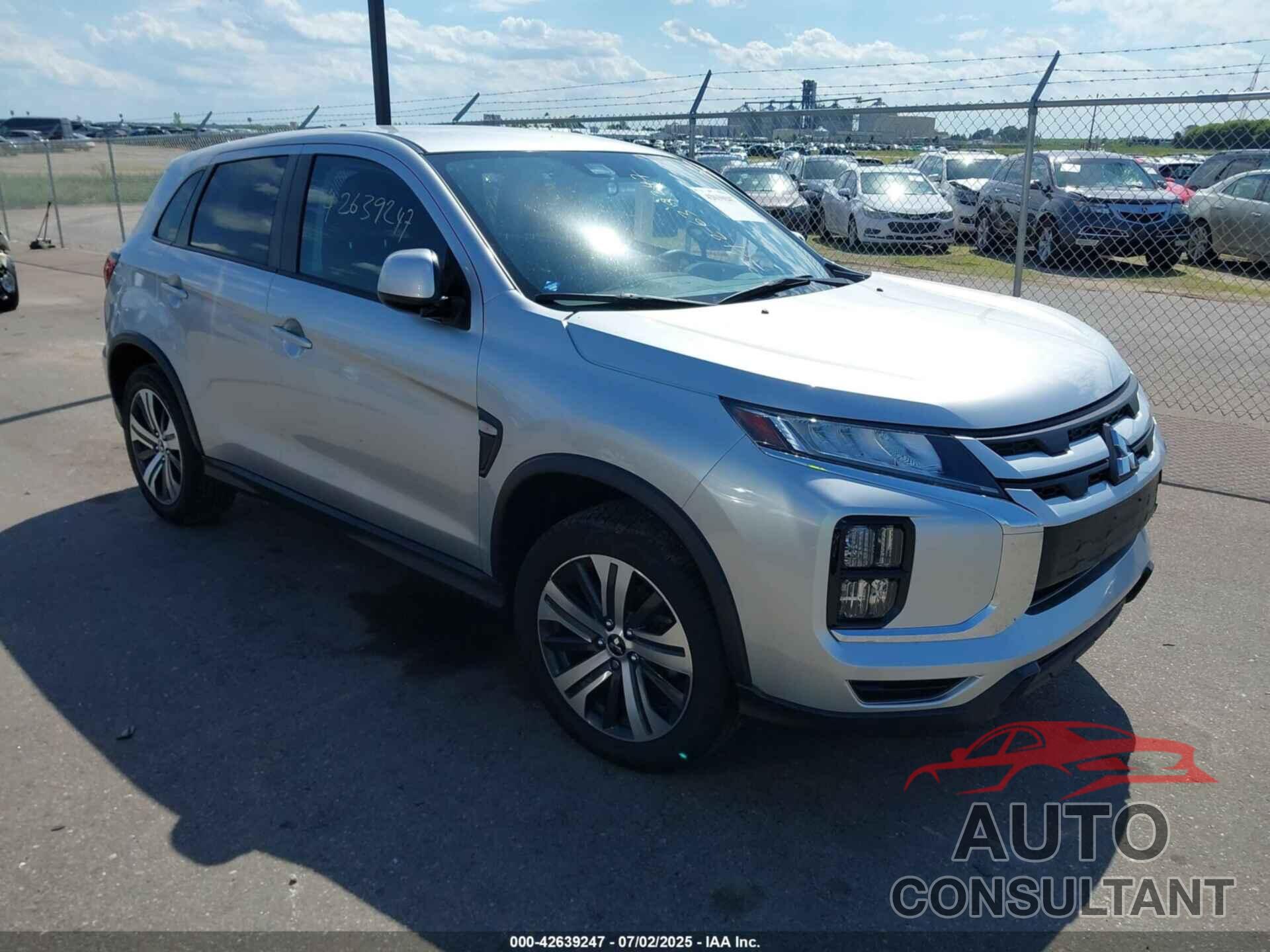 MITSUBISHI OUTLANDER SPORT 2022 - JA4ARUAU0NU006670