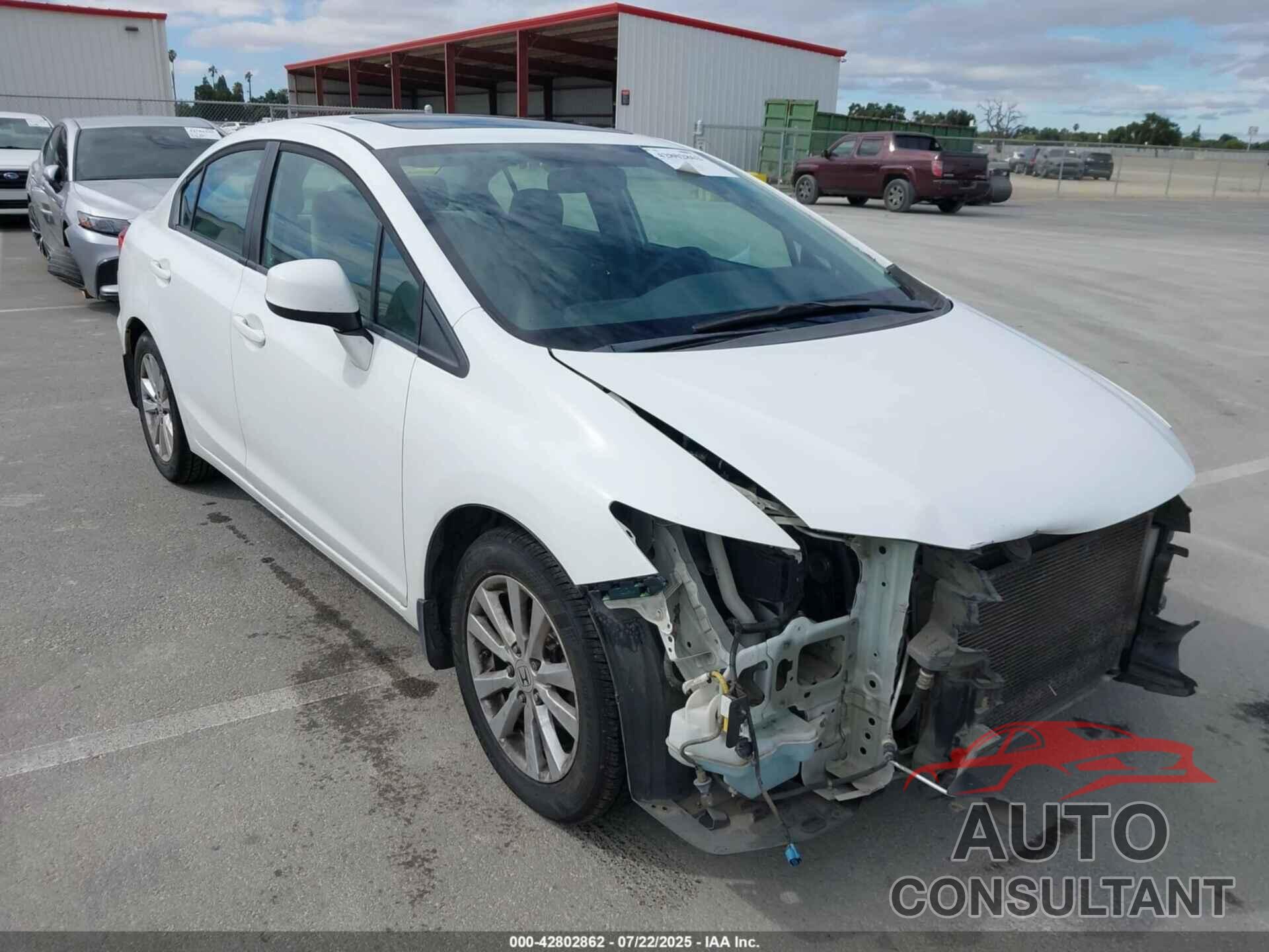 HONDA CIVIC 2012 - 2HGFB2F80CH305707