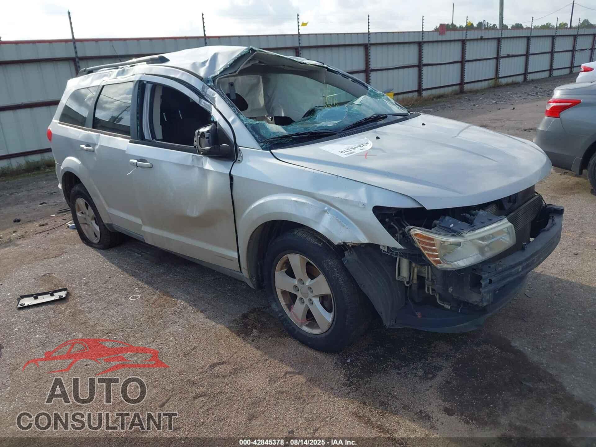 DODGE JOURNEY 2012 - 3C4PDCBG1CT231303