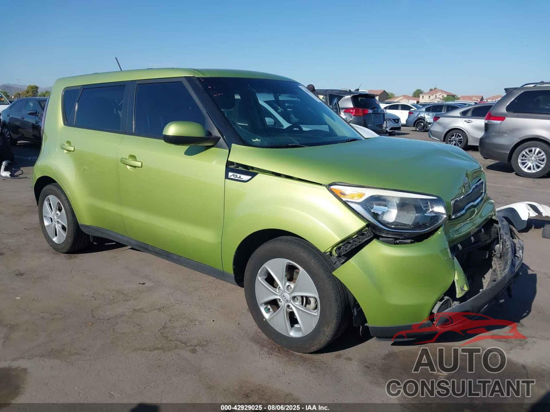 KIA SOUL 2016 - KNDJN2A26G7854770