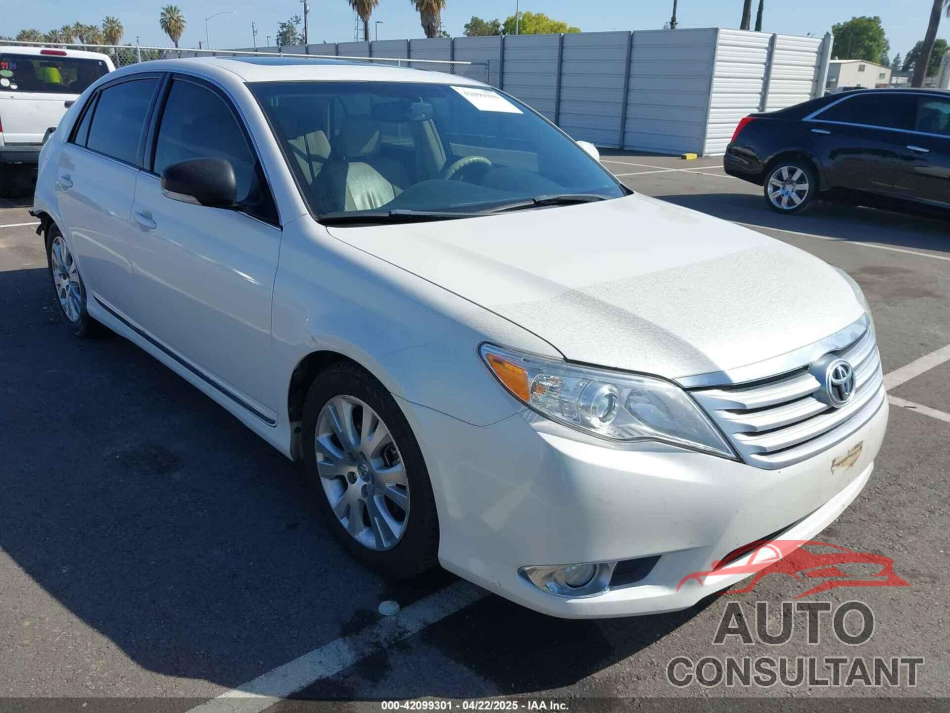 TOYOTA AVALON 2011 - 4T1BK3DB0BU414192