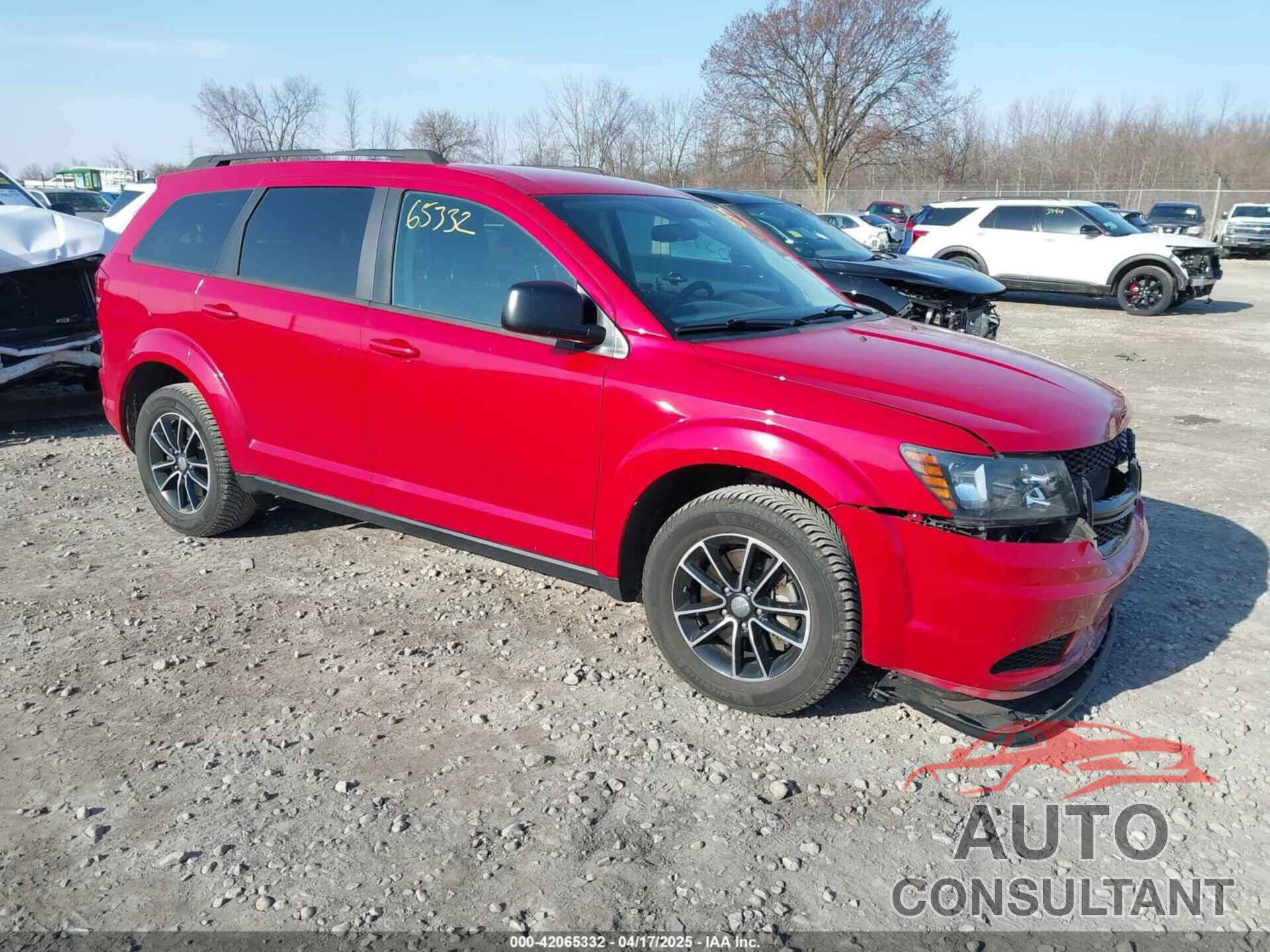 DODGE JOURNEY 2017 - 3C4PDCAB6HT708059