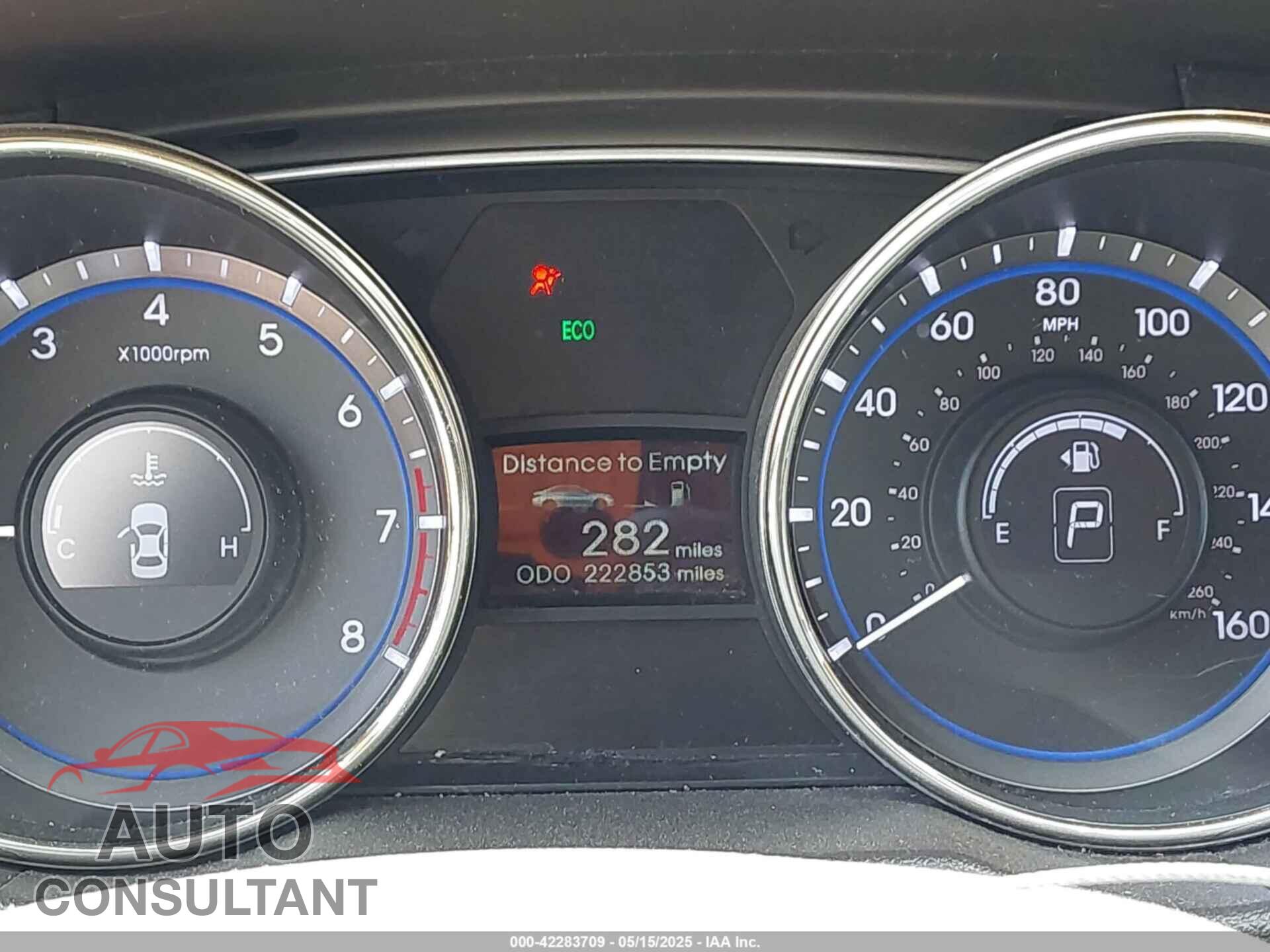 HYUNDAI SONATA 2012 - 5NPEC4AB4CH397403