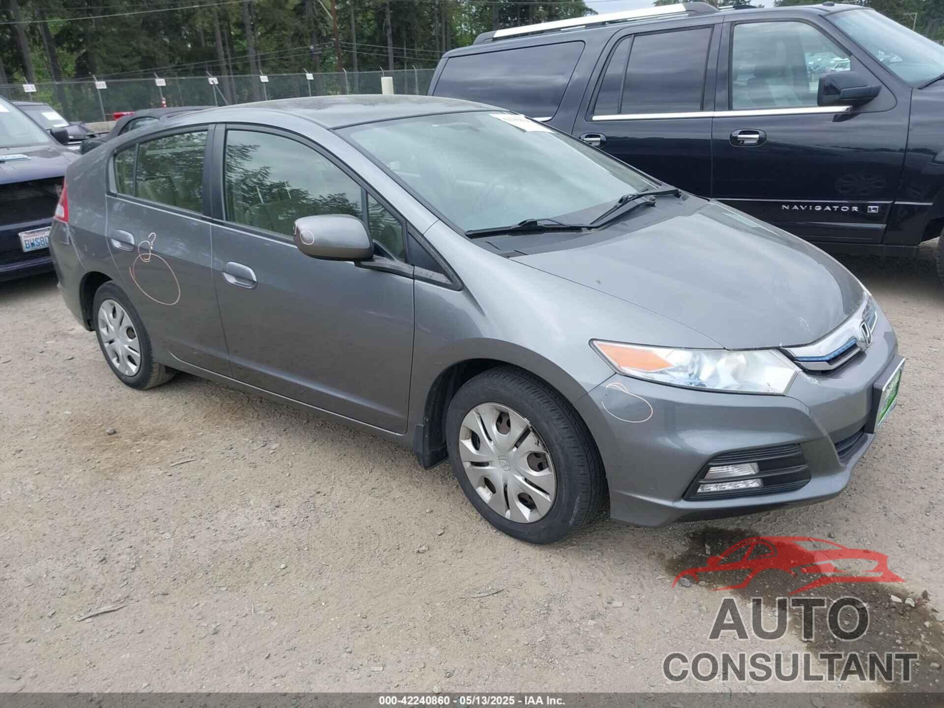 HONDA INSIGHT 2014 - JHMZE2H54ES002459