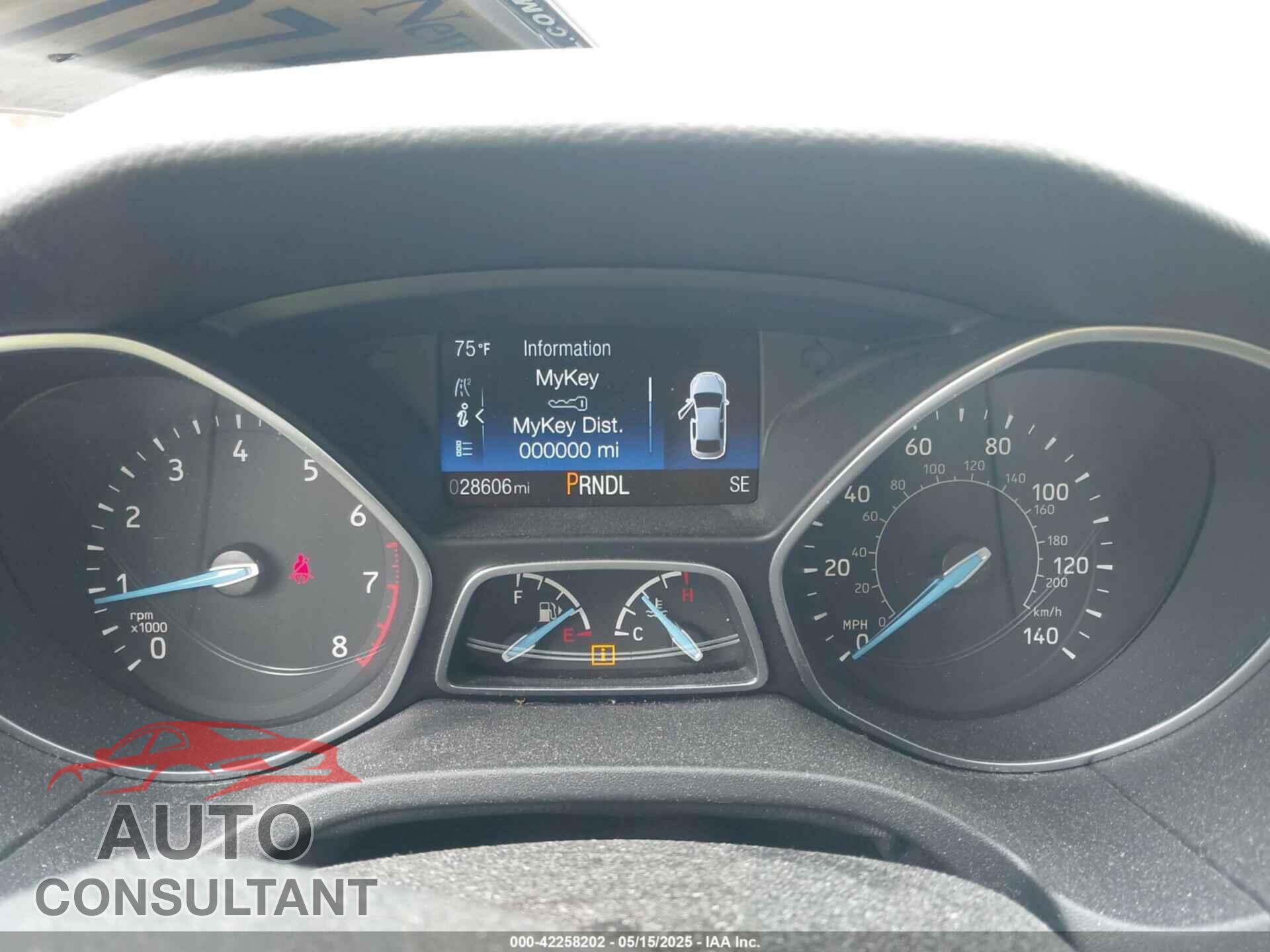 FORD FOCUS 2015 - 1FADP3F2XFL353236