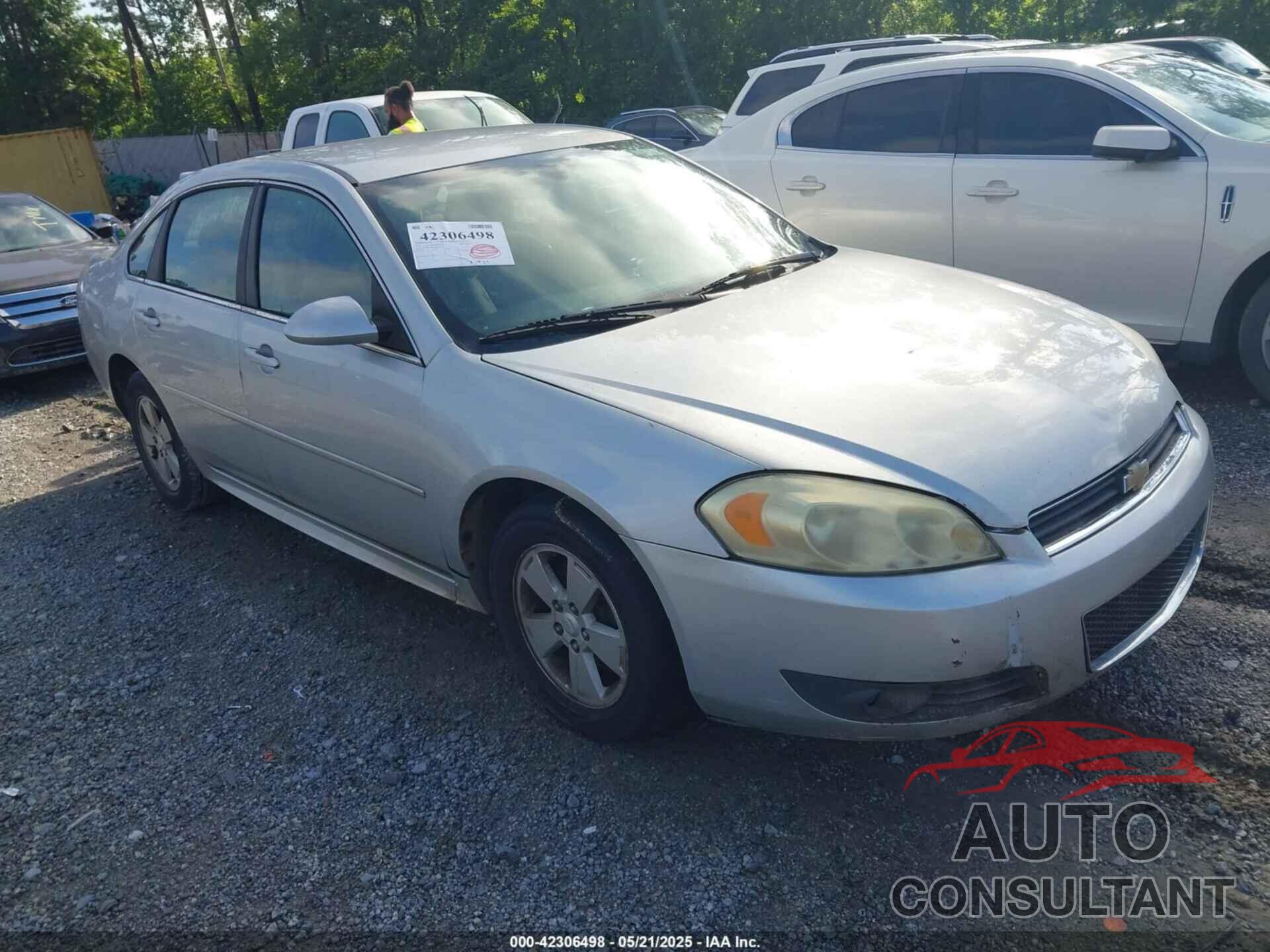 CHEVROLET IMPALA 2011 - 2G1WG5EK5B1110913