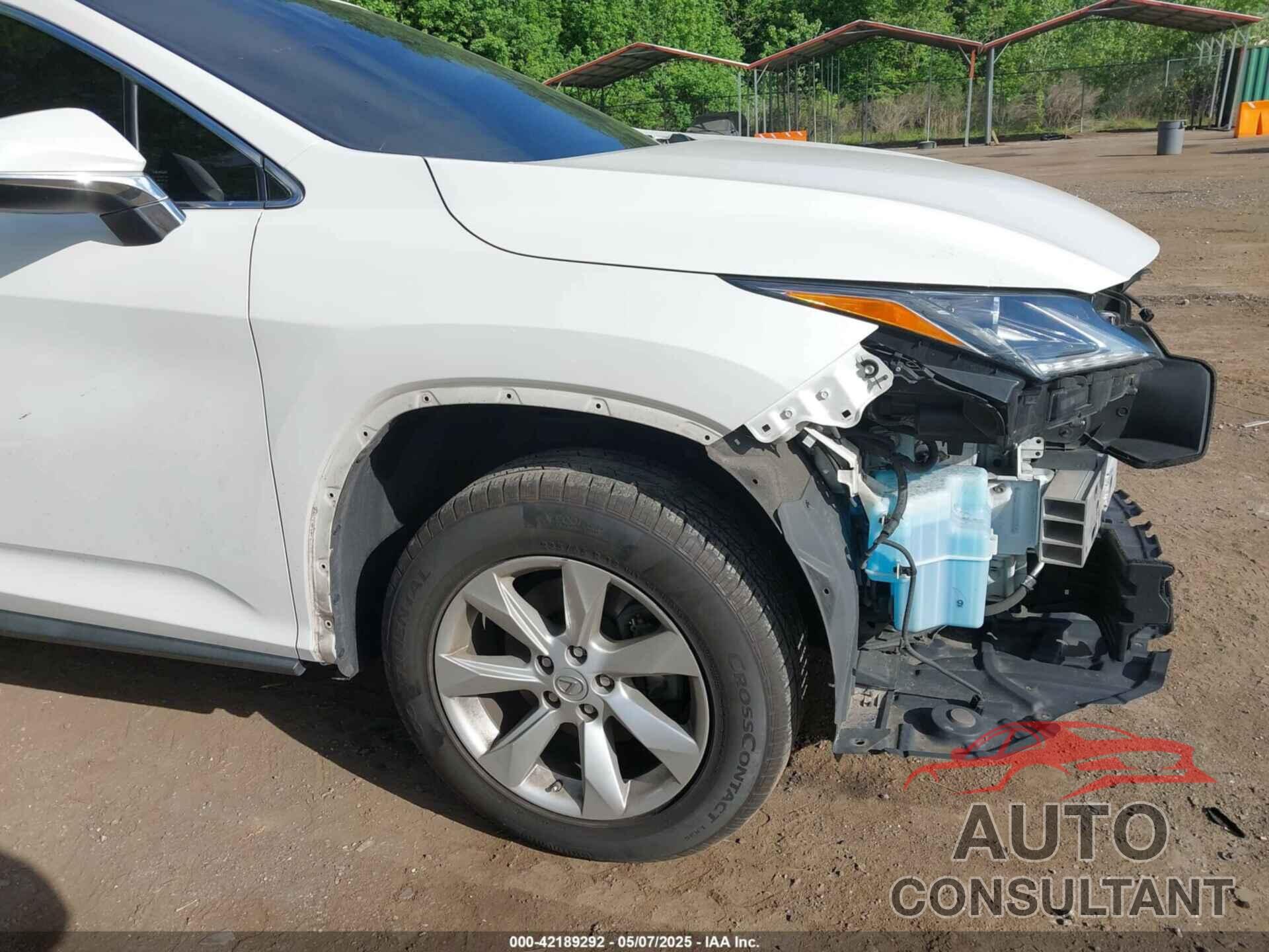 LEXUS RX 350 2017 - JTJBZMCA6H2027873