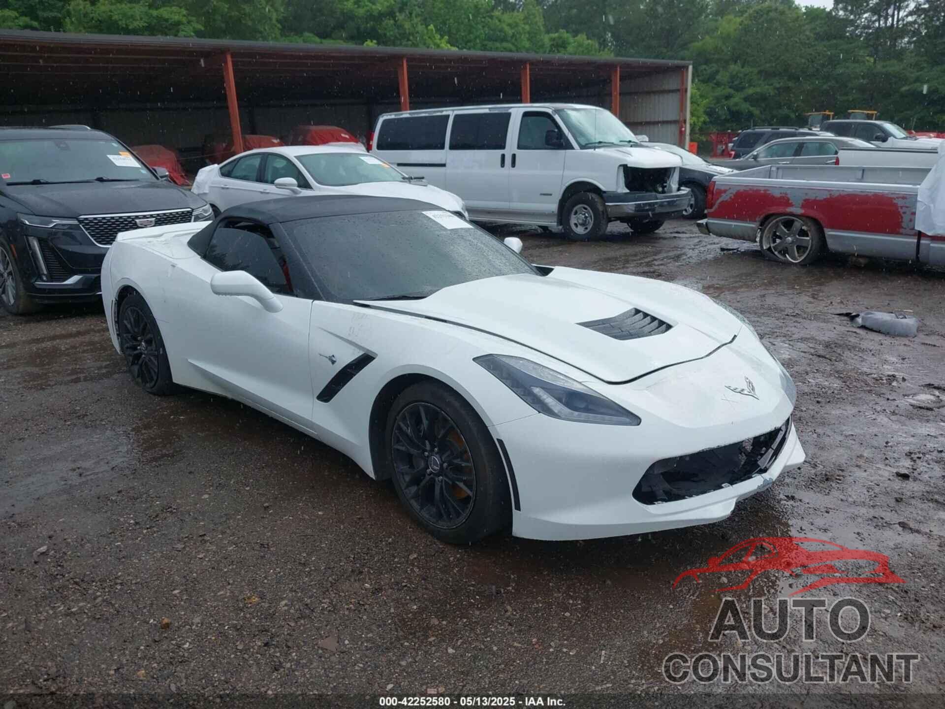 CHEVROLET CORVETTE STINGRAY 2014 - 1G1YD3D78E5118042