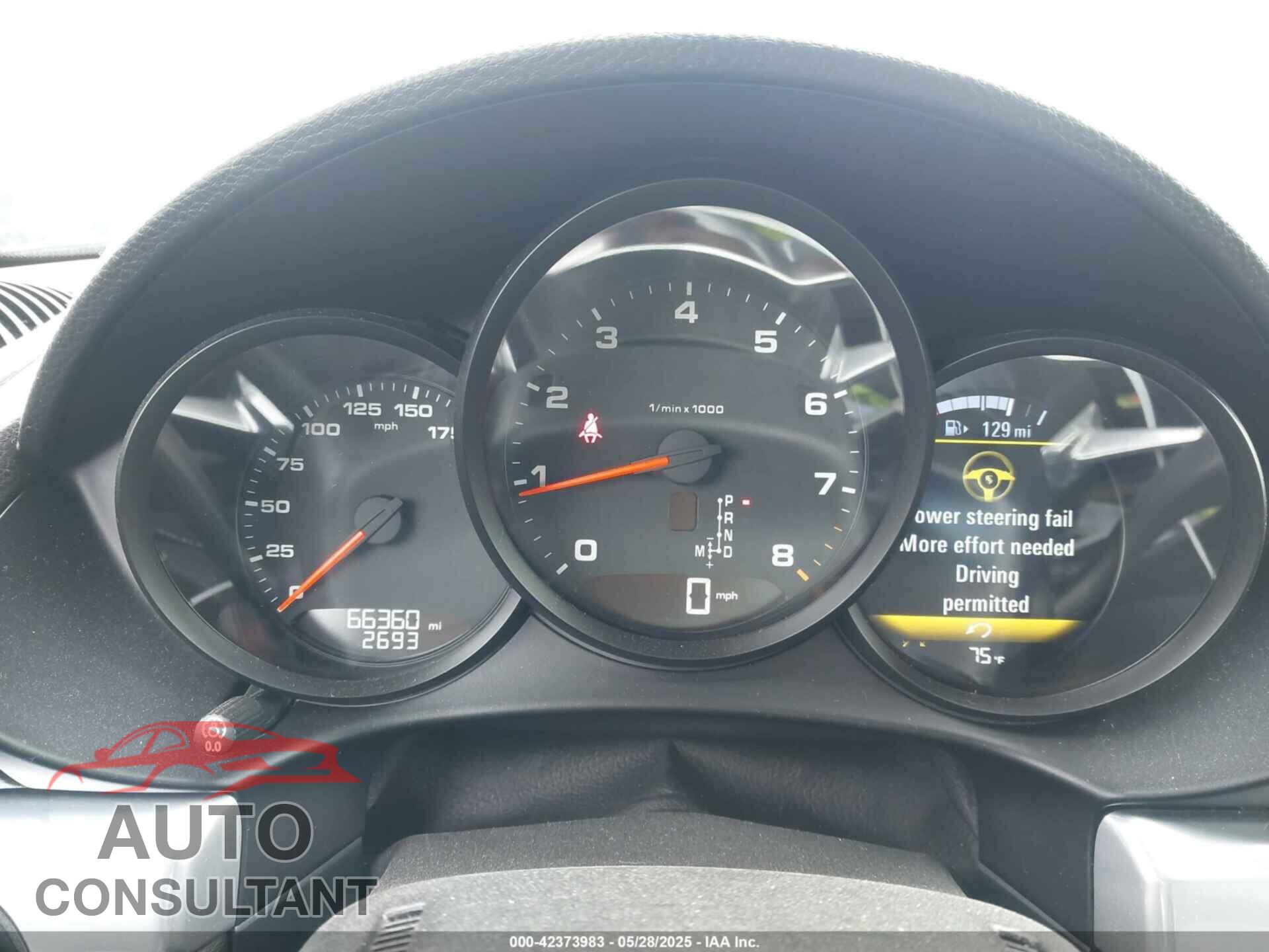 PORSCHE 718 BOXSTER 2017 - WP0CA2A81HS221469