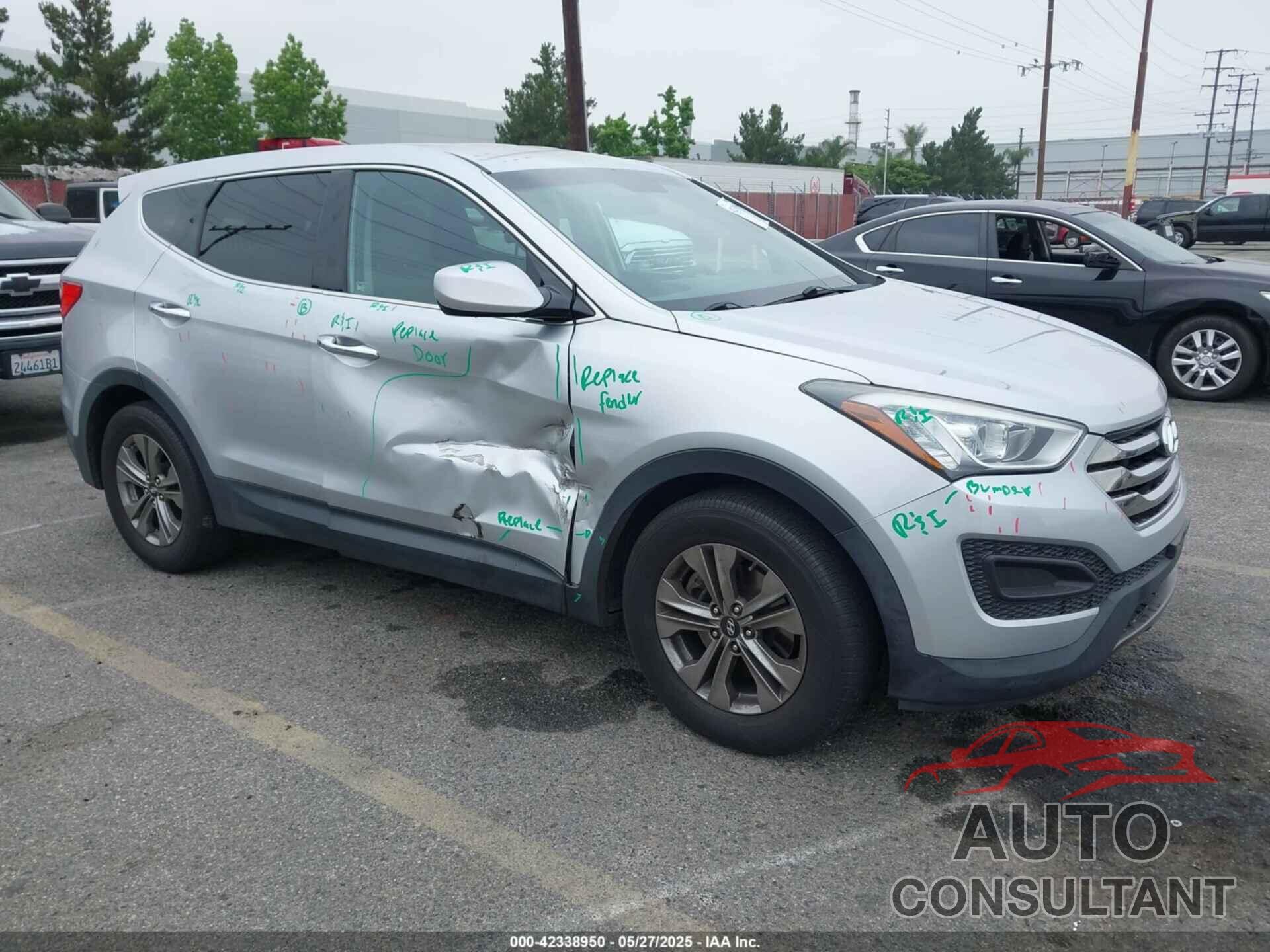 HYUNDAI SANTA FE SPORT 2015 - 5XYZTDLB2FG300578
