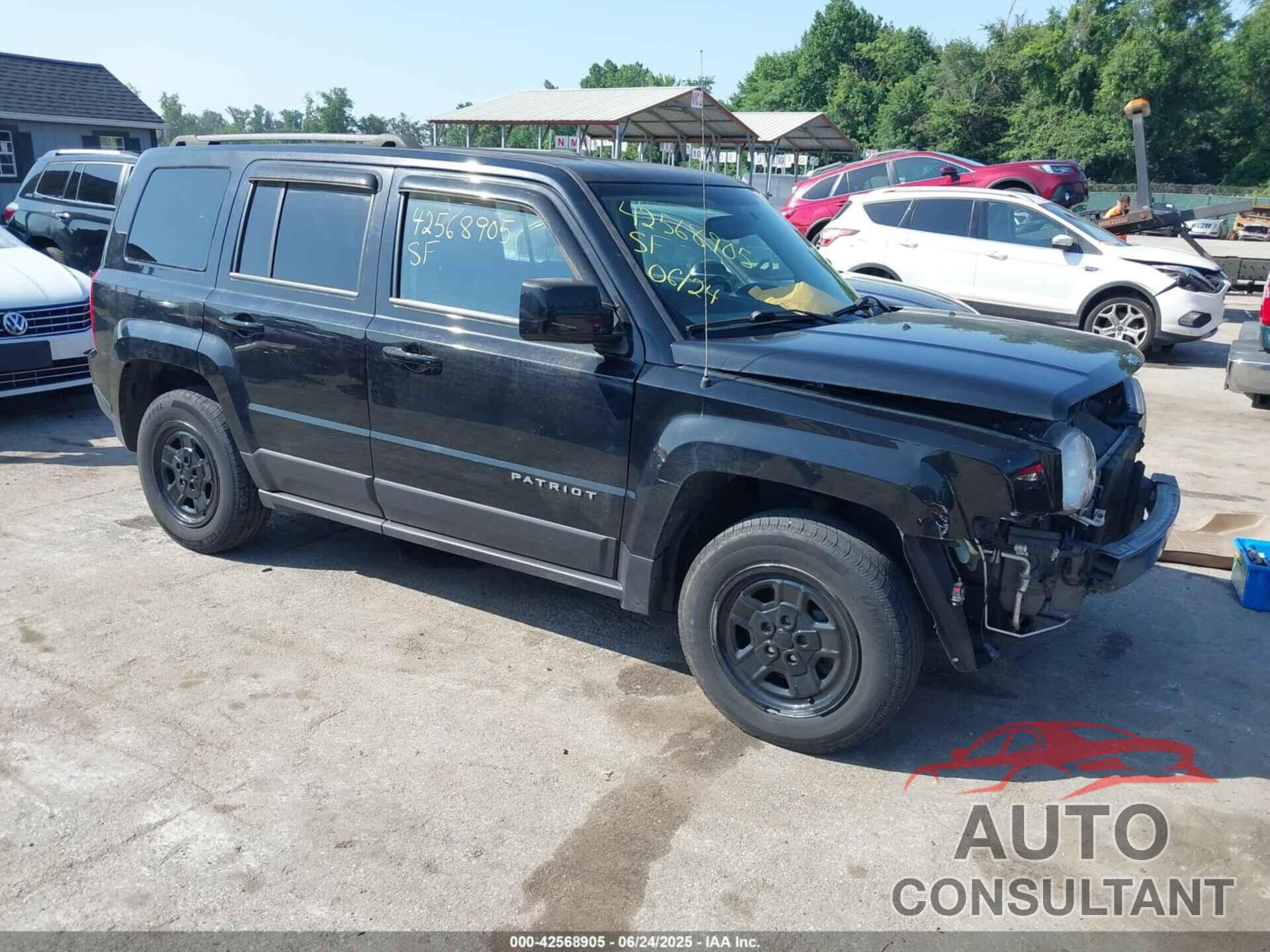 JEEP PATRIOT 2017 - 1C4NJRBB0HD144884