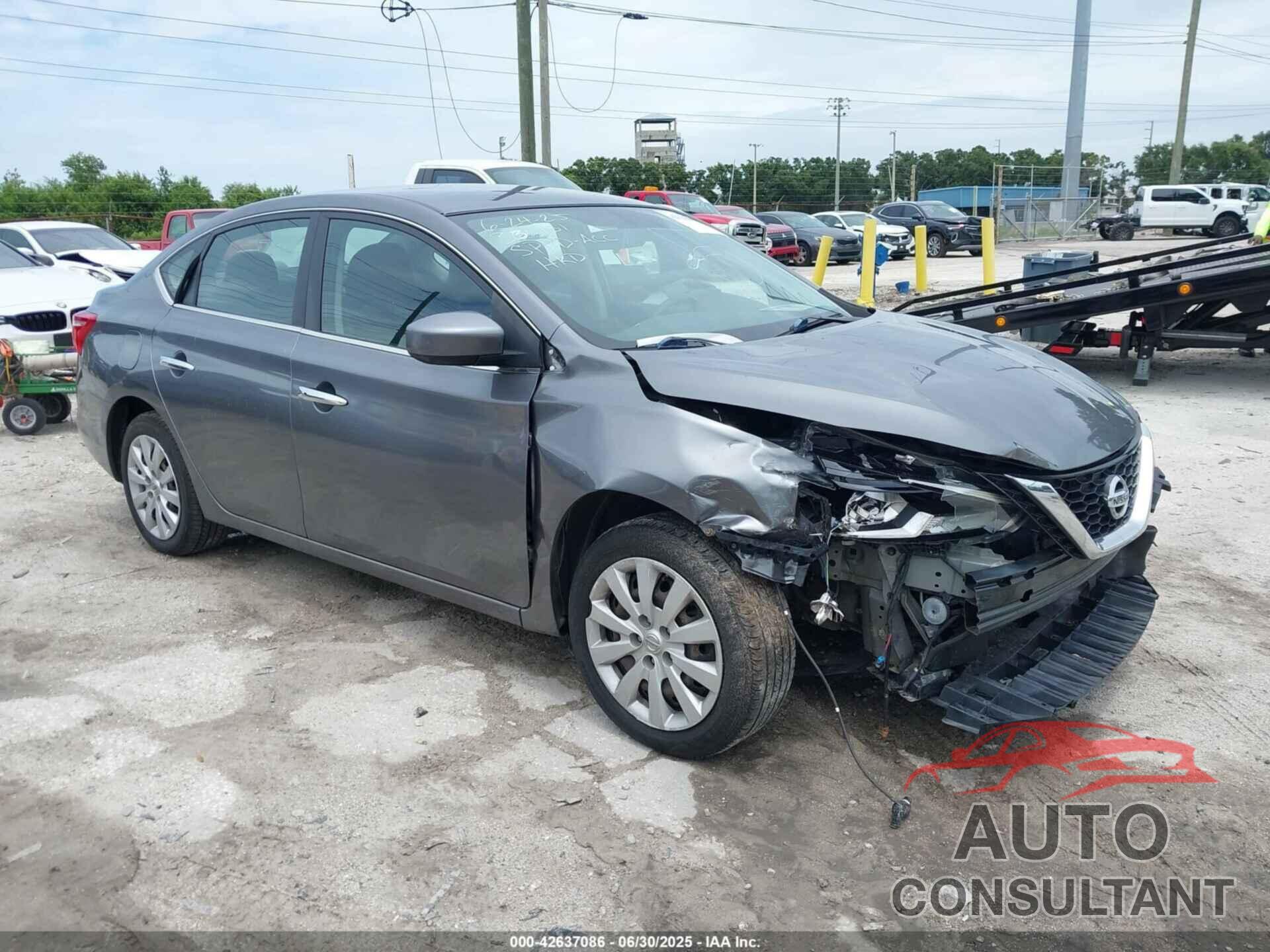 NISSAN SENTRA 2016 - 3N1AB7AP9GY233980