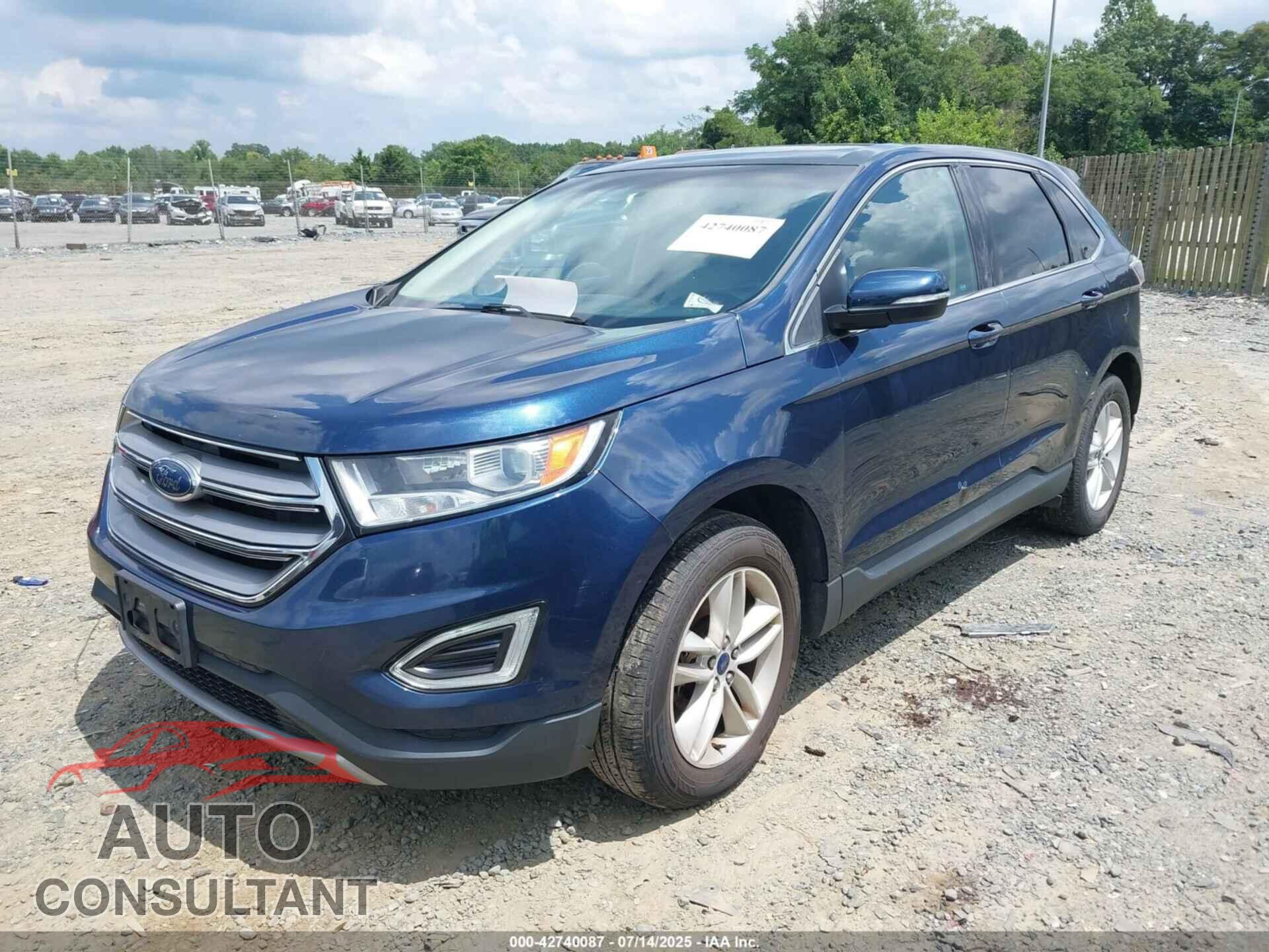 FORD EDGE 2017 - 2FMPK4J82HBB34731