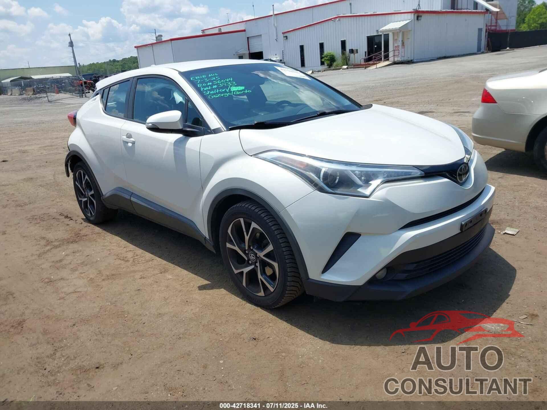TOYOTA C-HR 2018 - NMTKHMBX9JR005617