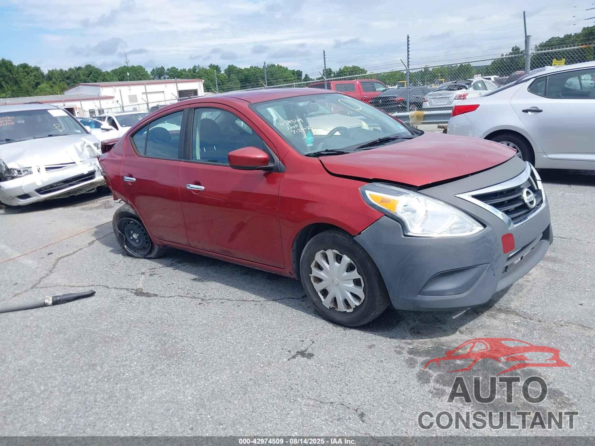 NISSAN VERSA 2017 - 3N1CN7AP4HK439549
