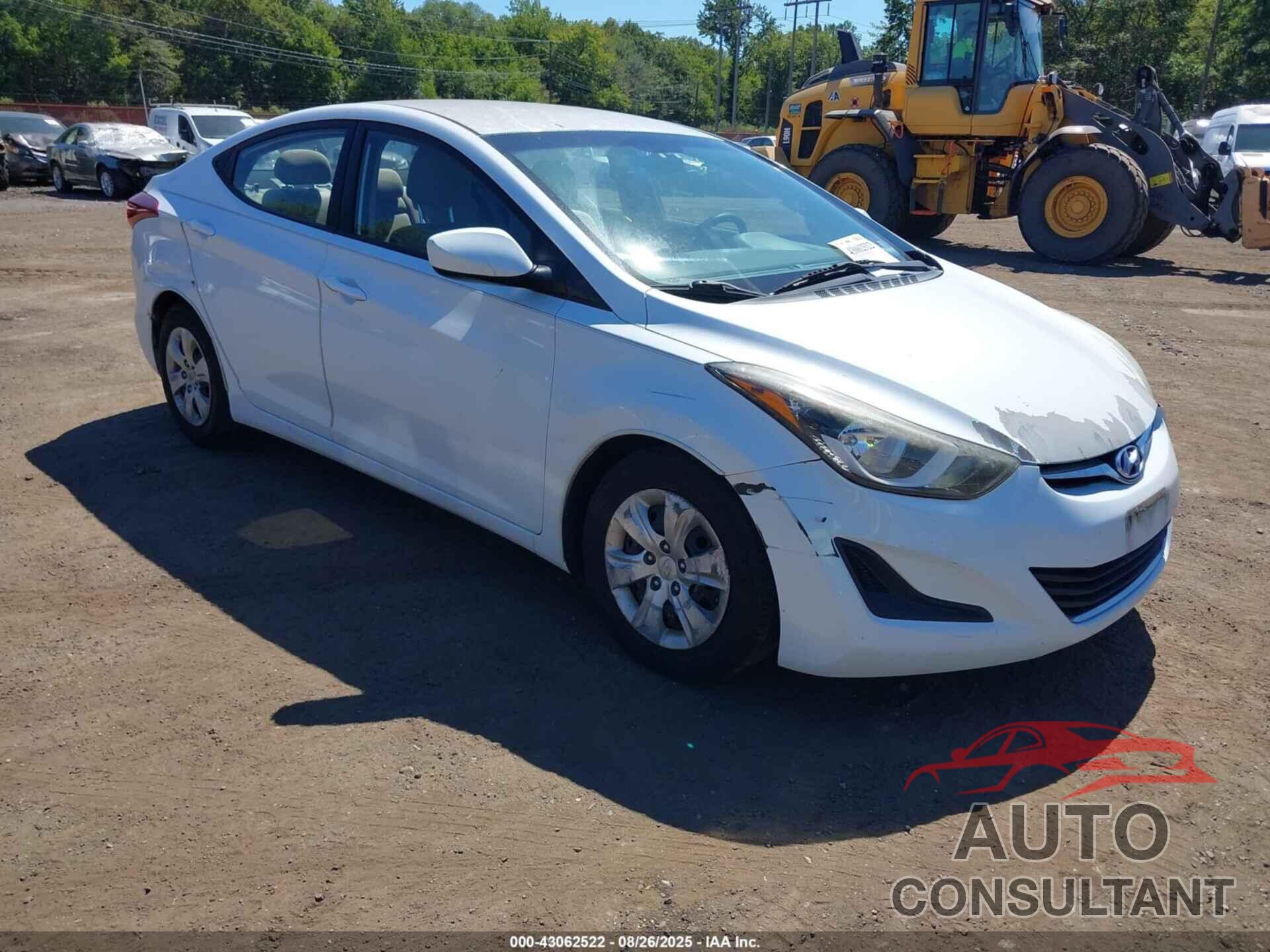 HYUNDAI ELANTRA 2016 - 5NPDH4AE5GH664349
