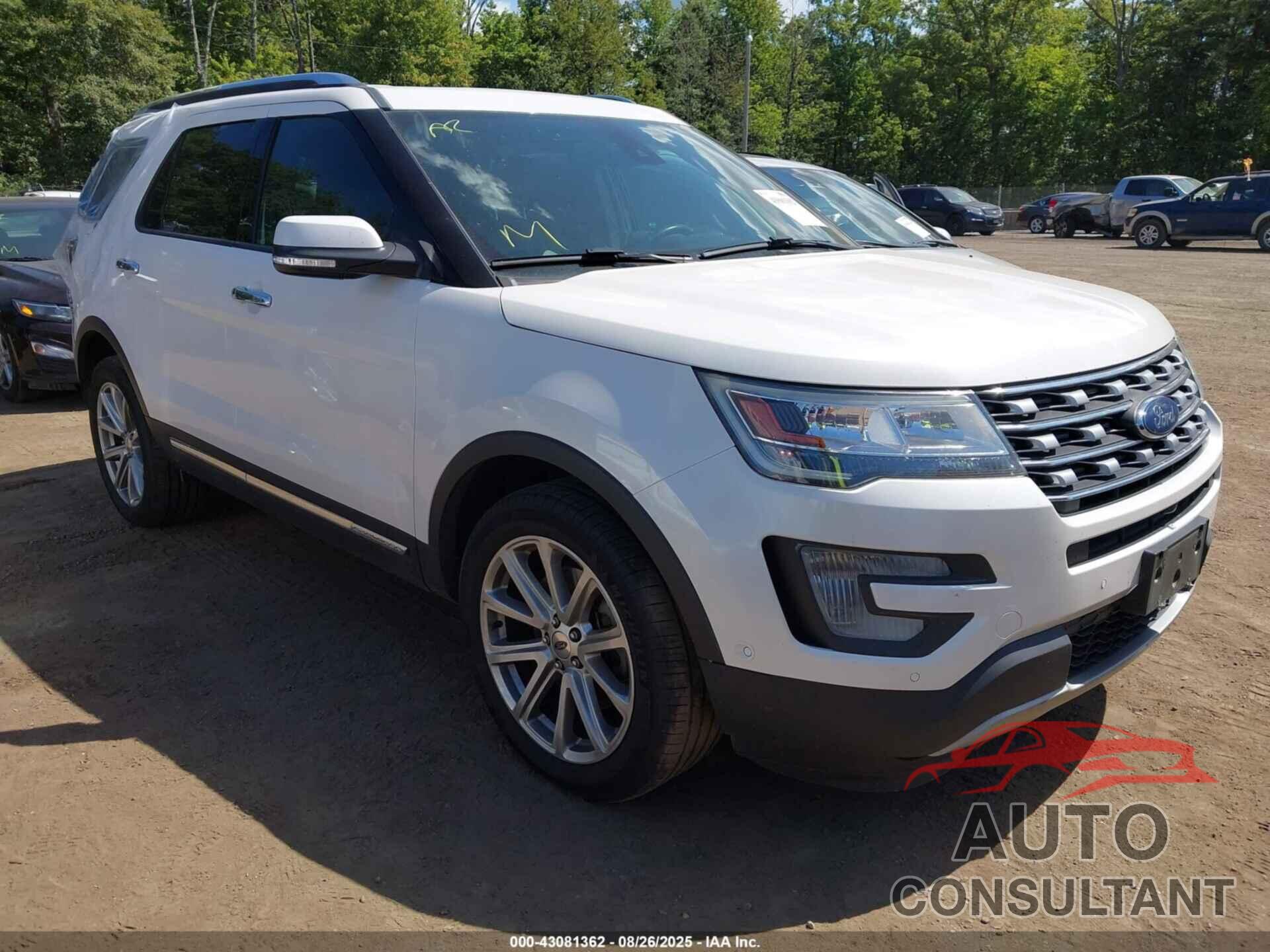 FORD EXPLORER 2017 - 1FM5K8F82HGB88059