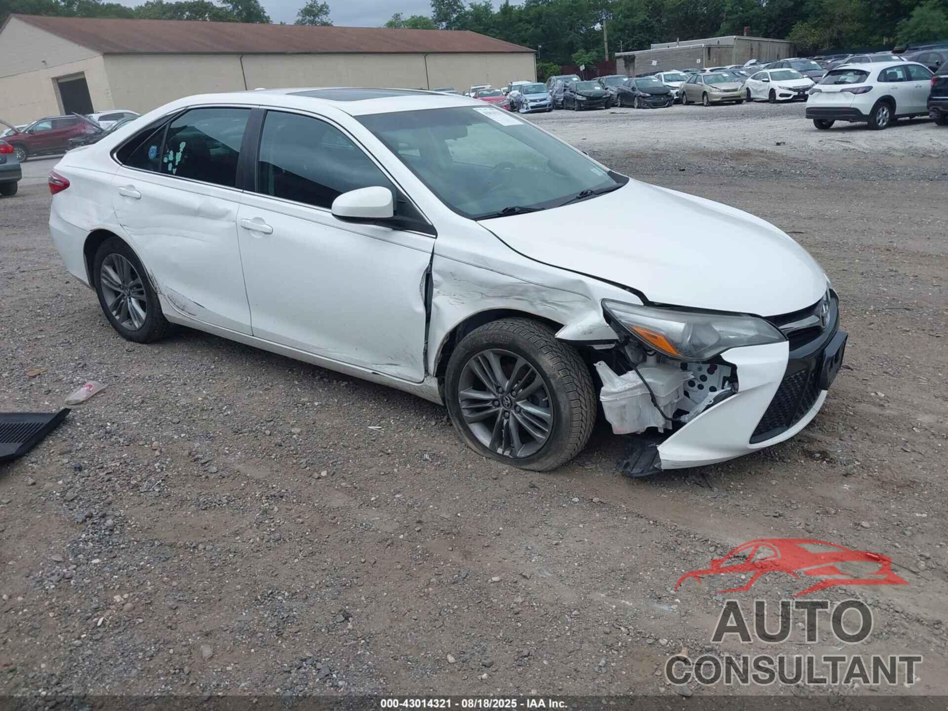 TOYOTA CAMRY 2017 - 4T1BF1FK4HU376514