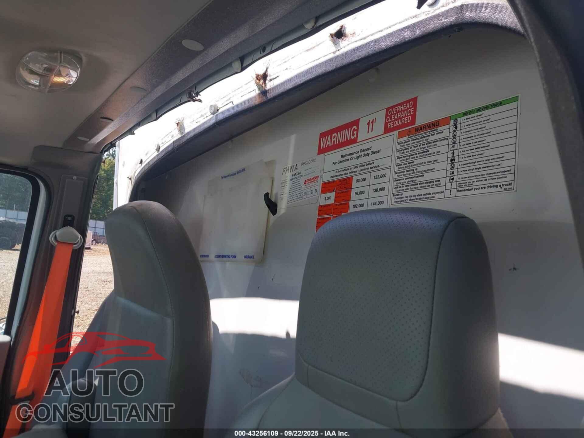 FORD E-350 CUTAWAY 2015 - 1FDWE3FL6FDA26016