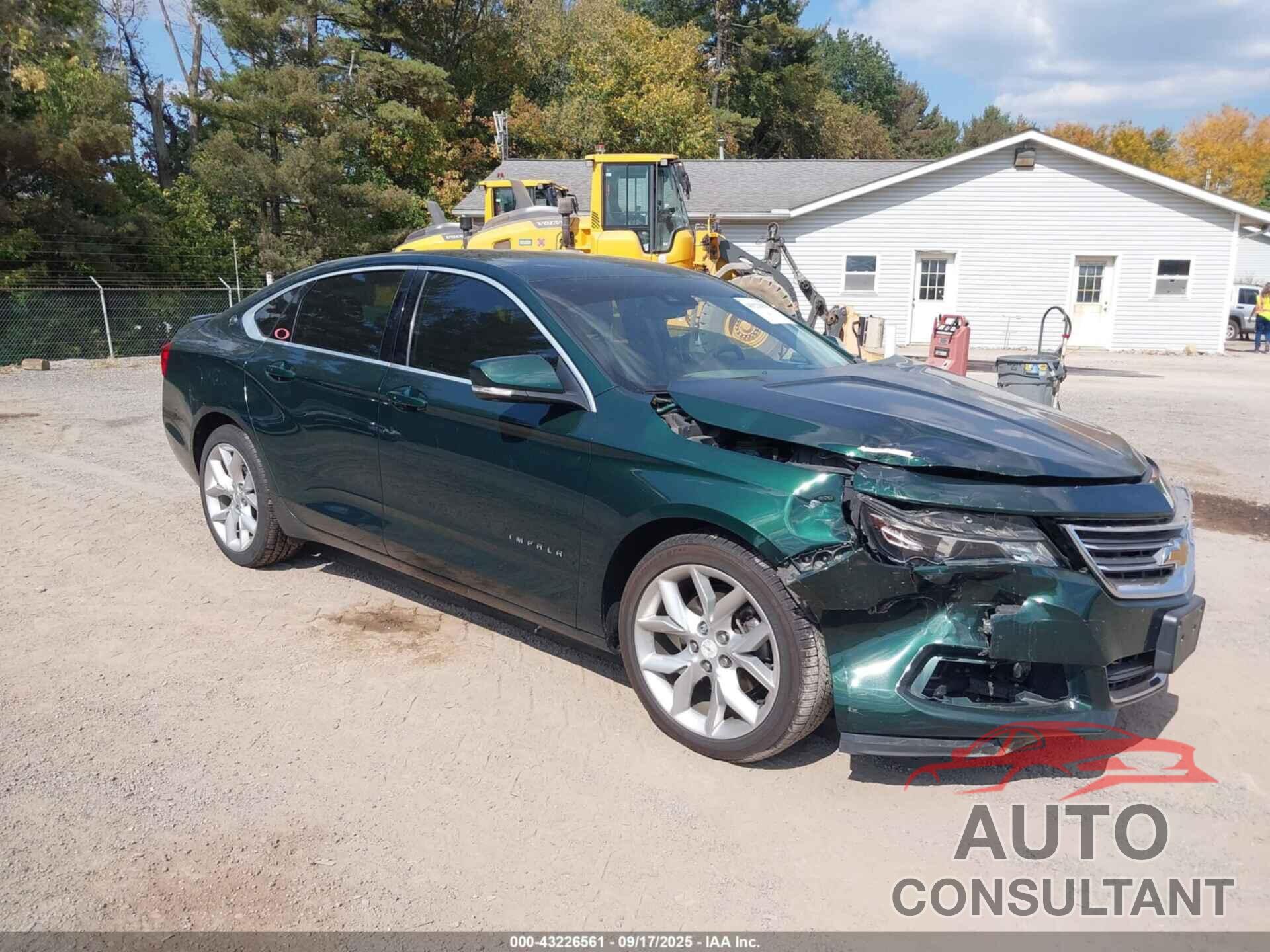 CHEVROLET IMPALA 2015 - 2G1125S38F9254212