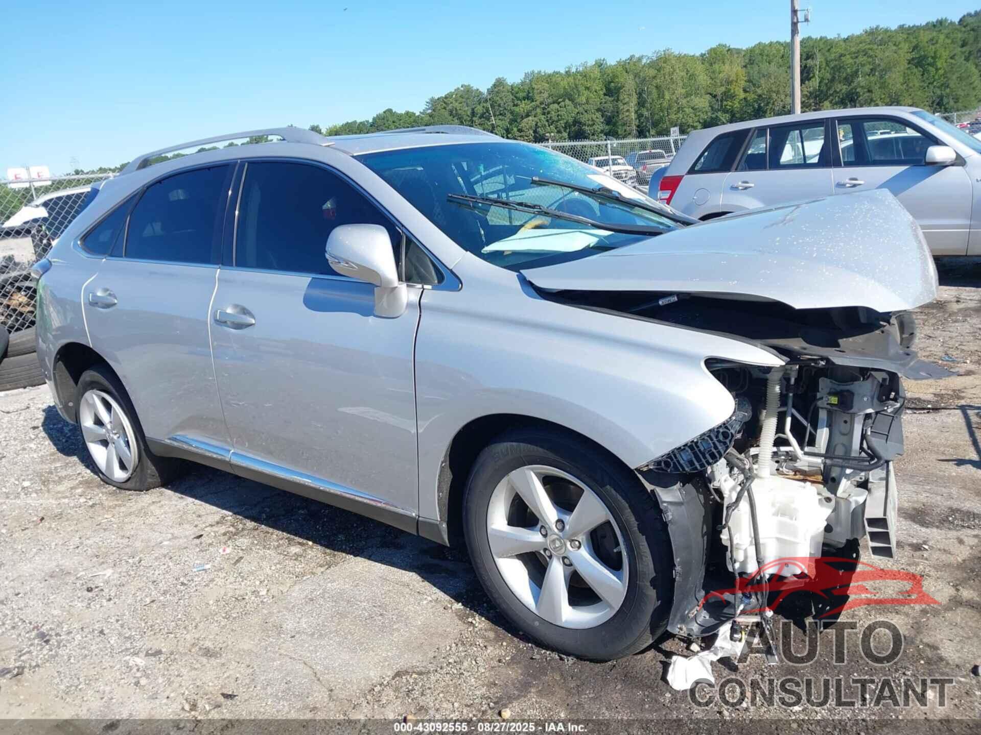 LEXUS RX 350 2011 - 2T2BK1BA1BC084686