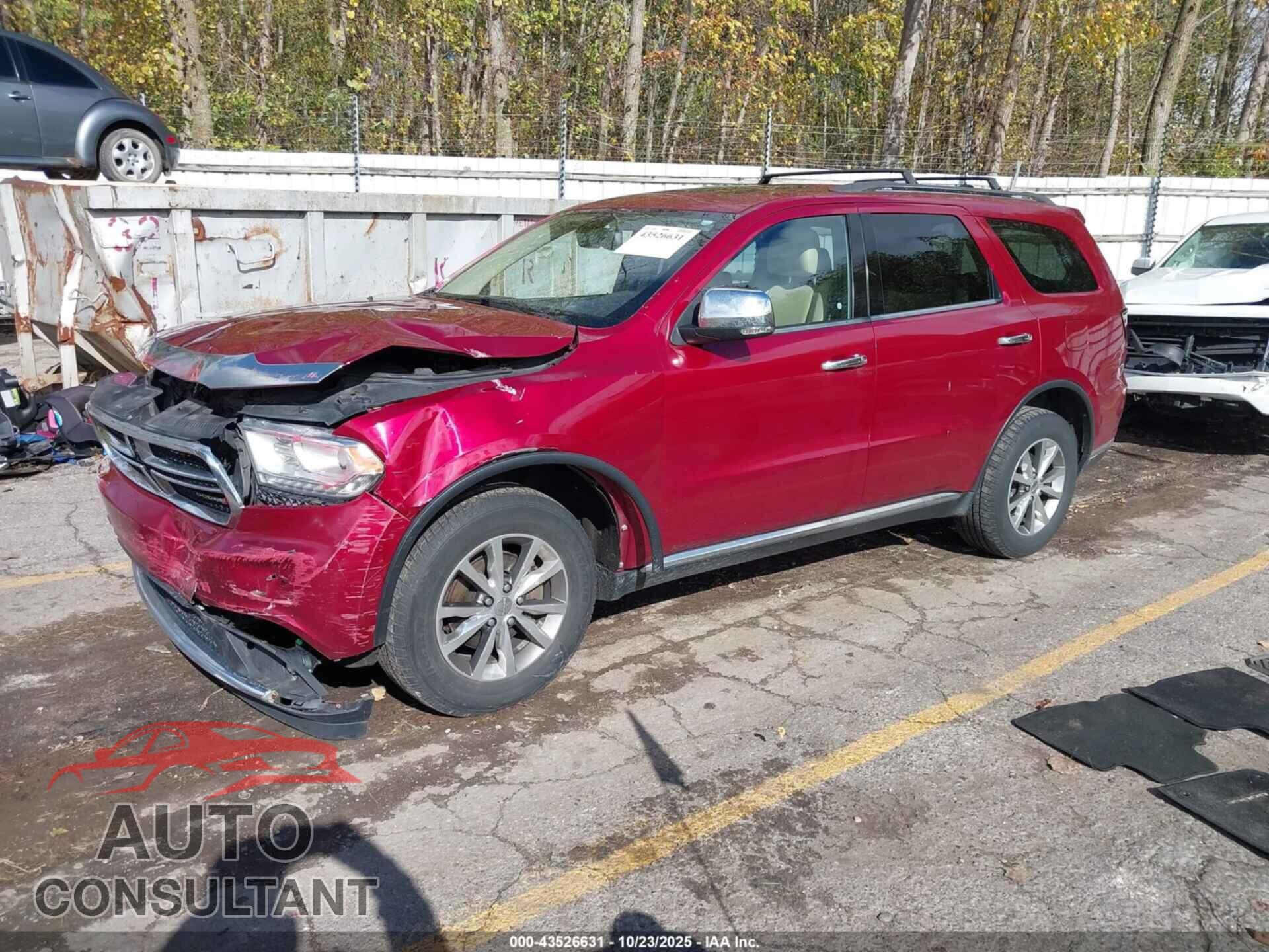 DODGE DURANGO 2015 - 1C4RDJDG0FC120638