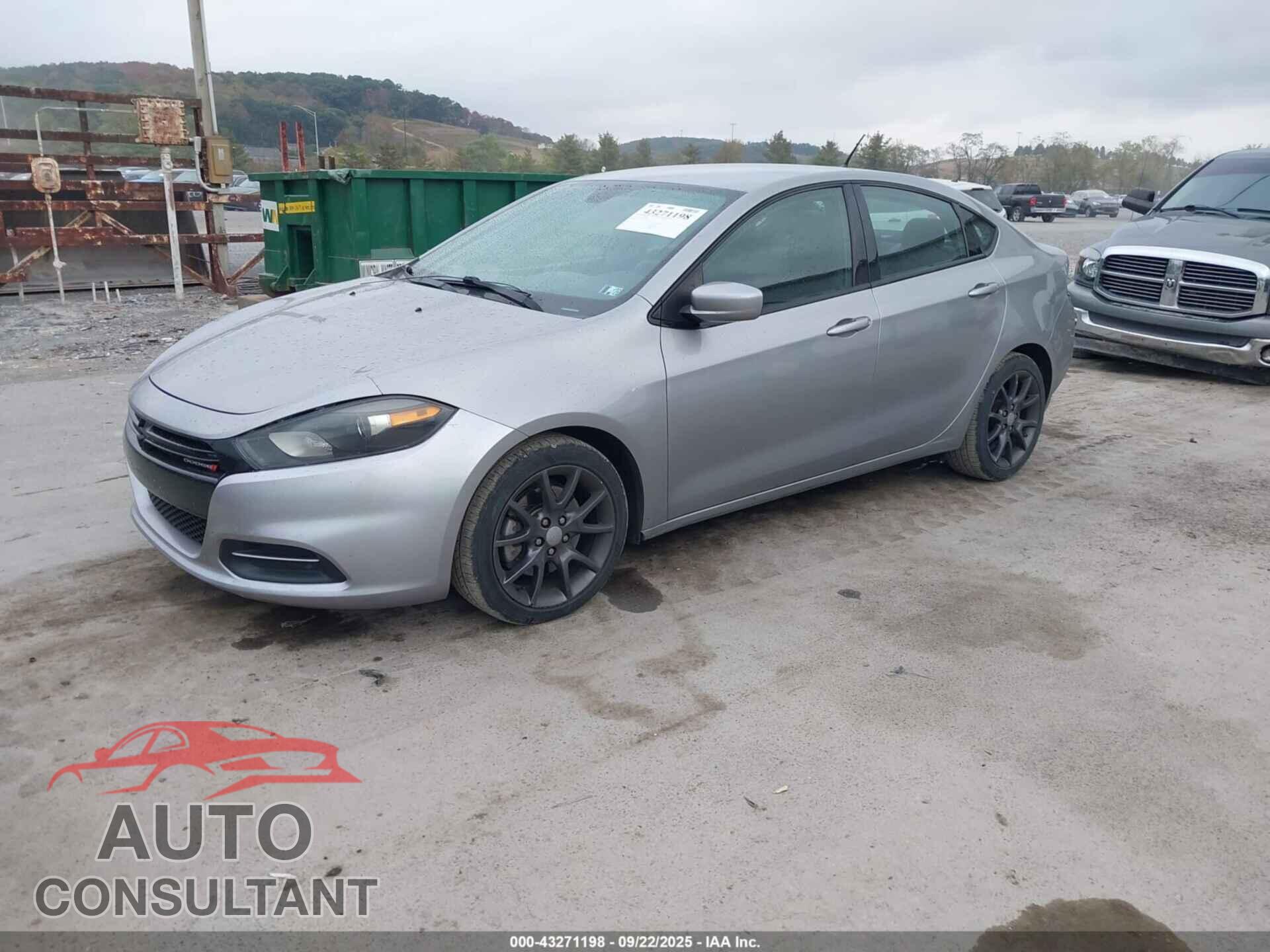 DODGE DART 2015 - 1C3CDFAA2FD434034