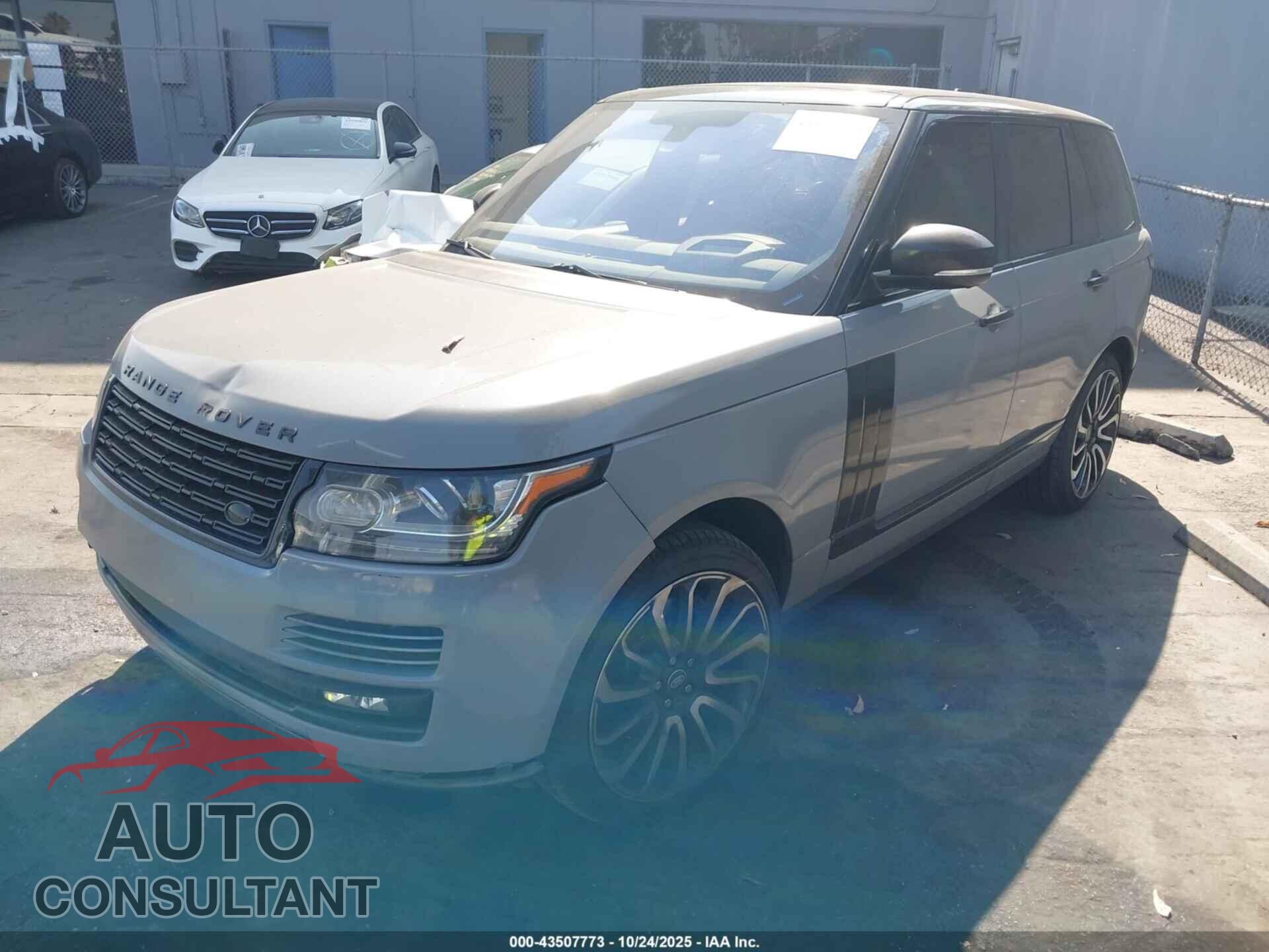 LAND ROVER RANGE ROVER 2016 - SALGS2VF1GA256047