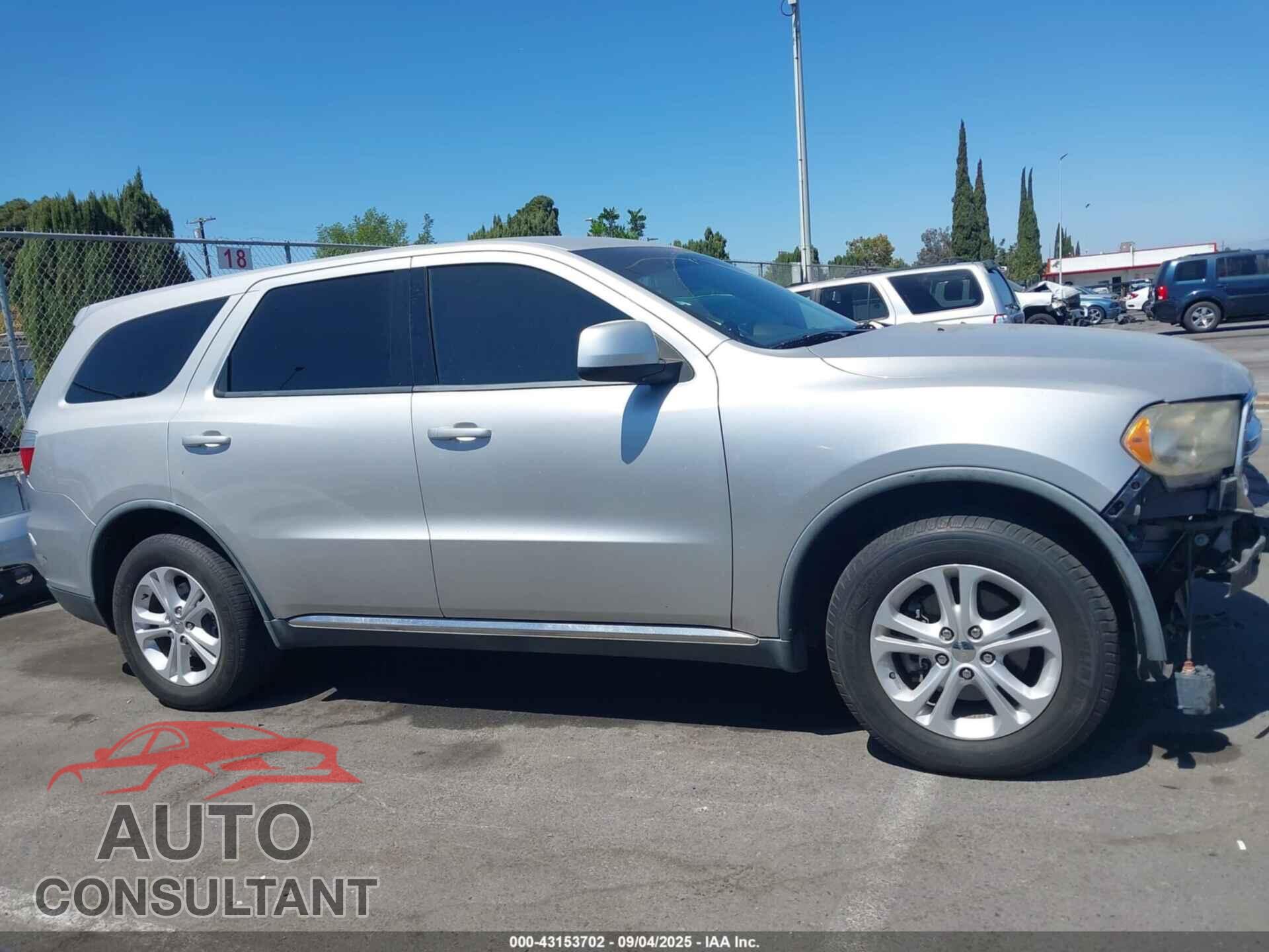 DODGE DURANGO 2012 - 1C4RDHAG1CC197432