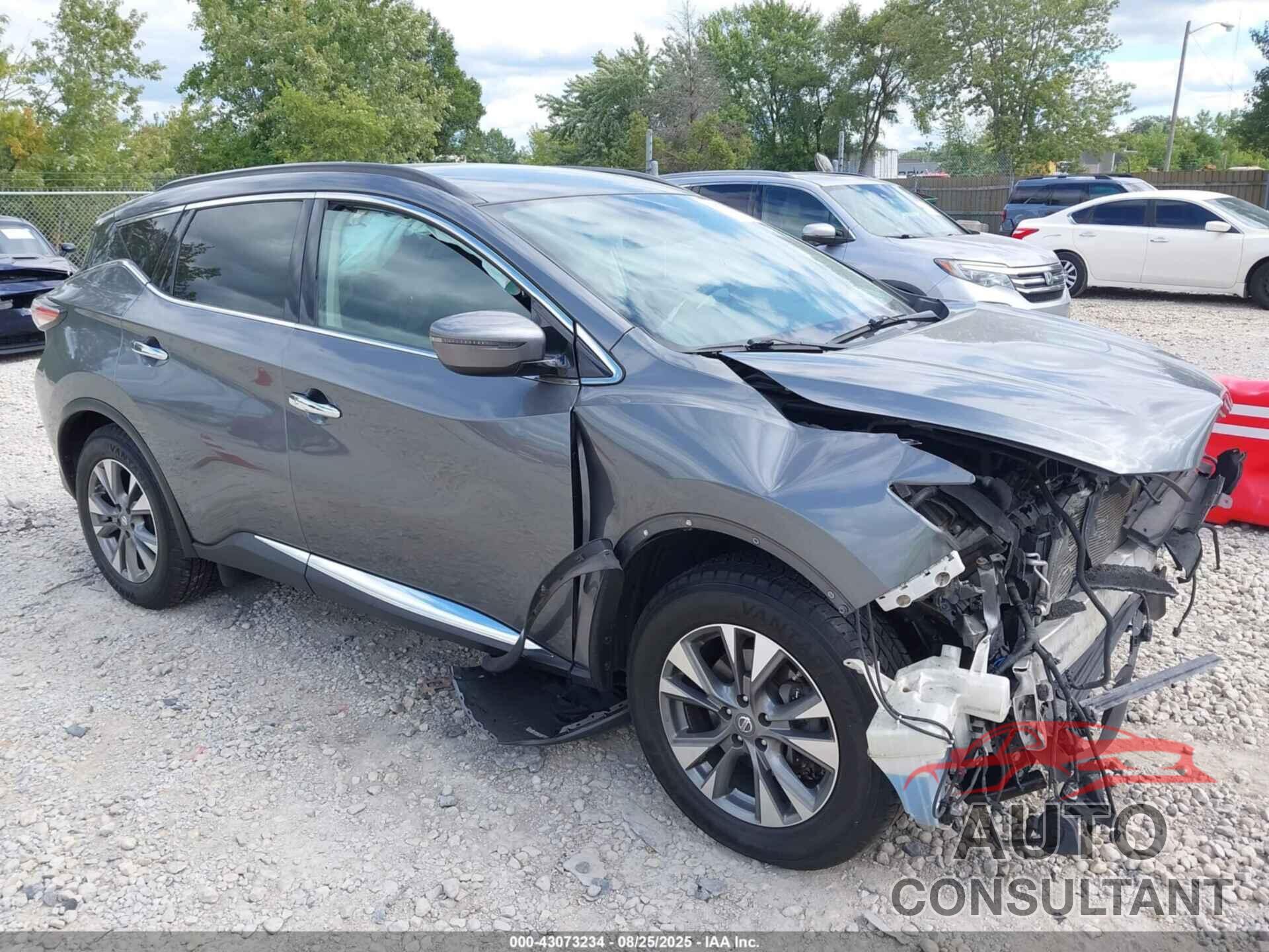 NISSAN MURANO 2018 - 5N1AZ2MH1JN119374