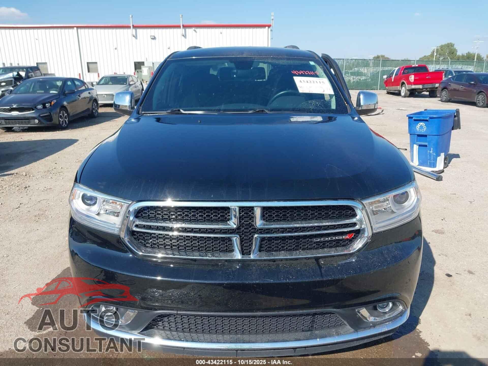 DODGE DURANGO 2017 - 1C4RDJAG9HC651148