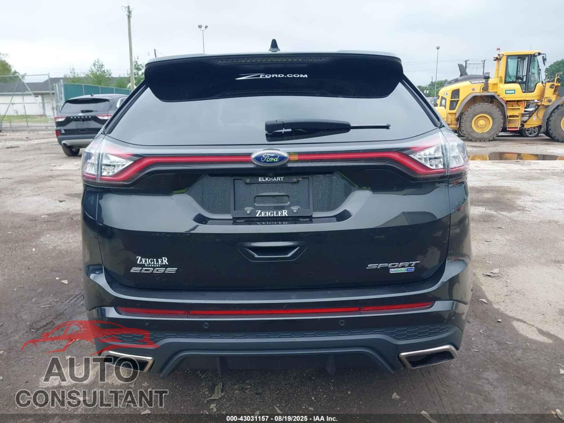 FORD EDGE 2015 - 2FMTK4AP1FBB30527