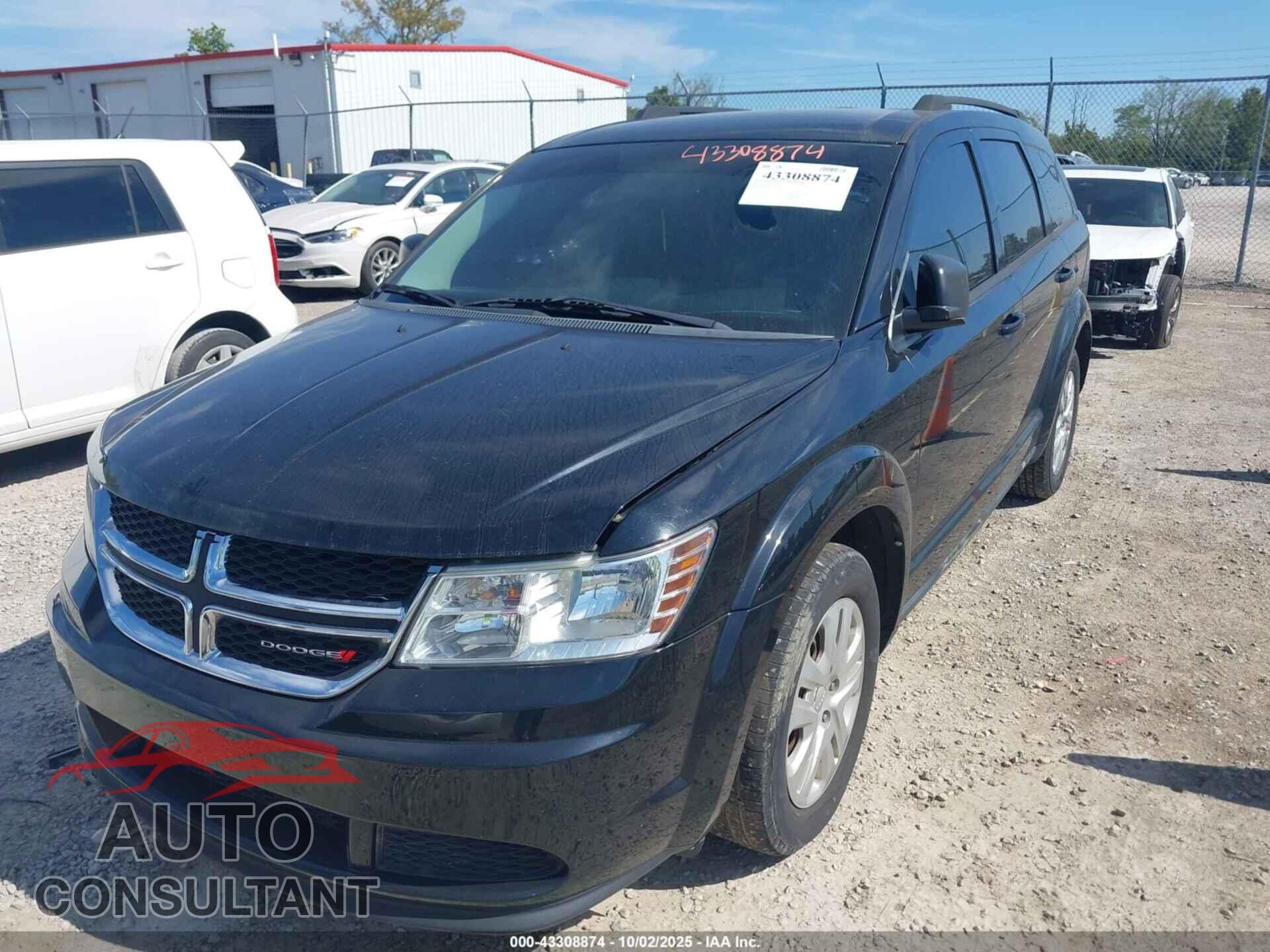 DODGE JOURNEY 2017 - 3C4PDCAB7HT706904