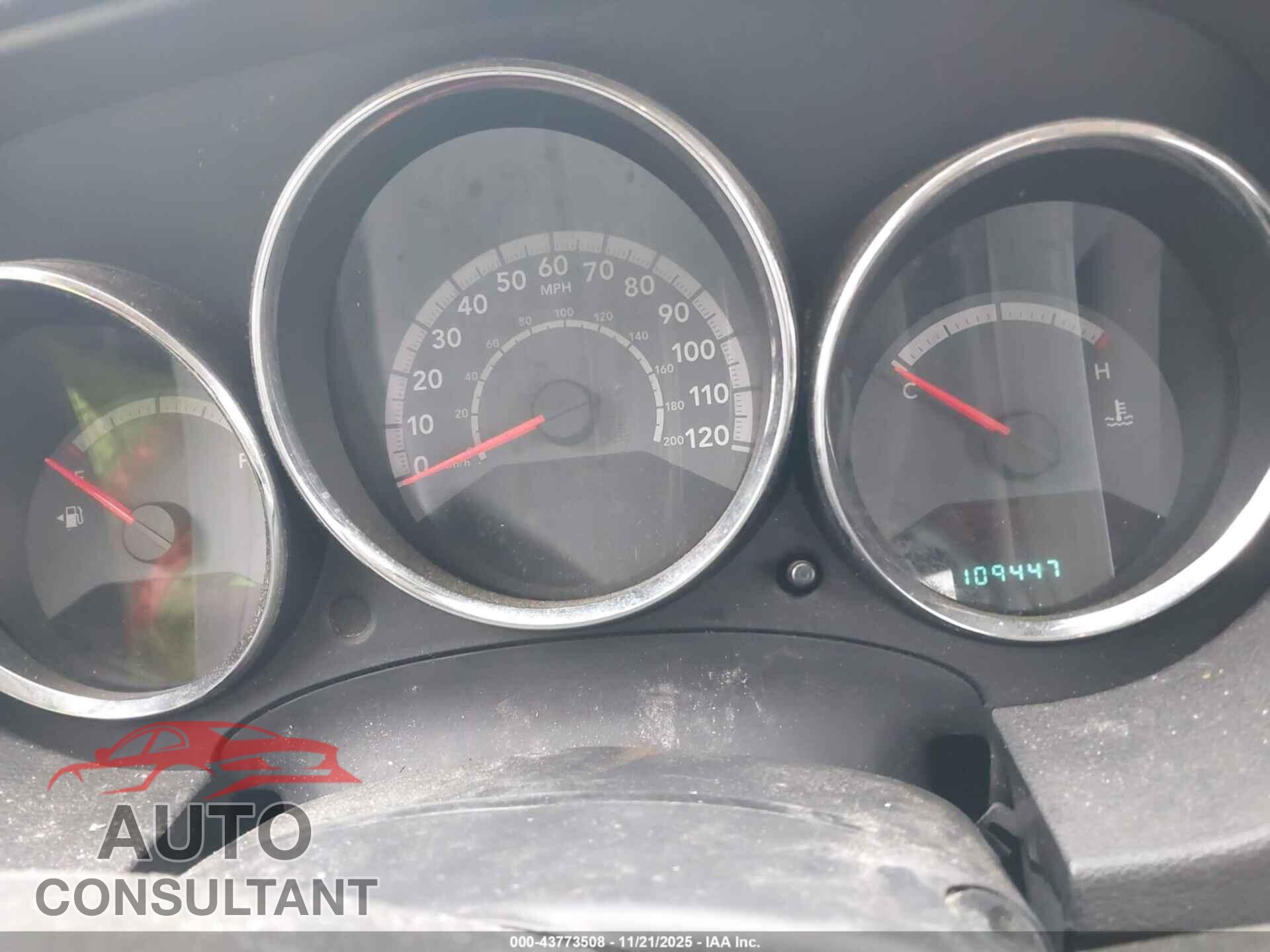 DODGE CALIBER 2012 - 1C3CDWBA9CD511380