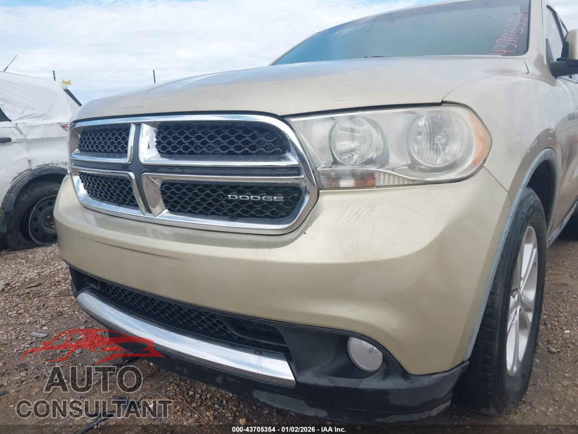 DODGE DURANGO 2012 - 1C4RDHDGXCC113636