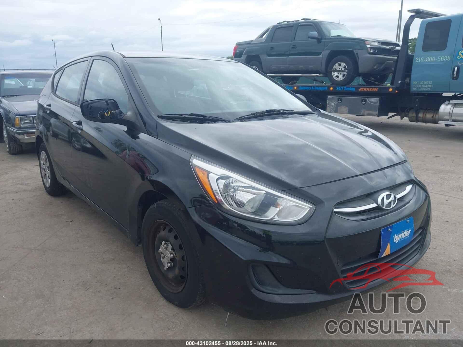 HYUNDAI ACCENT 2015 - KMHCT5AEXFU230508