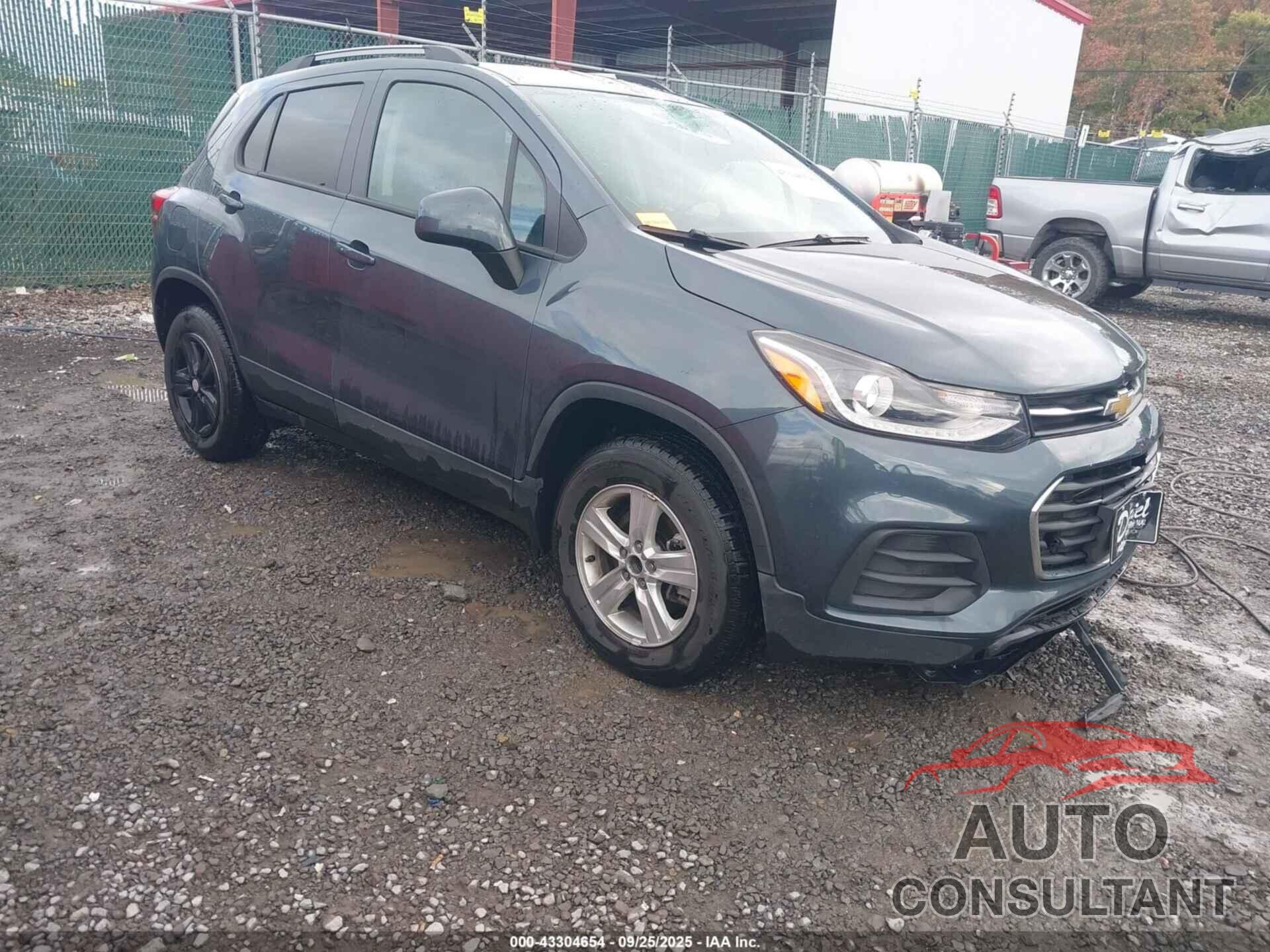 CHEVROLET TRAX 2022 - KL7CJPSM7NB561355