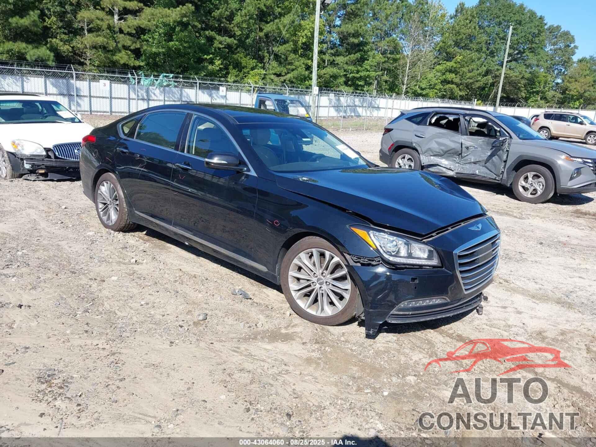 HYUNDAI GENESIS 2016 - KMHGN4JE7GU144158