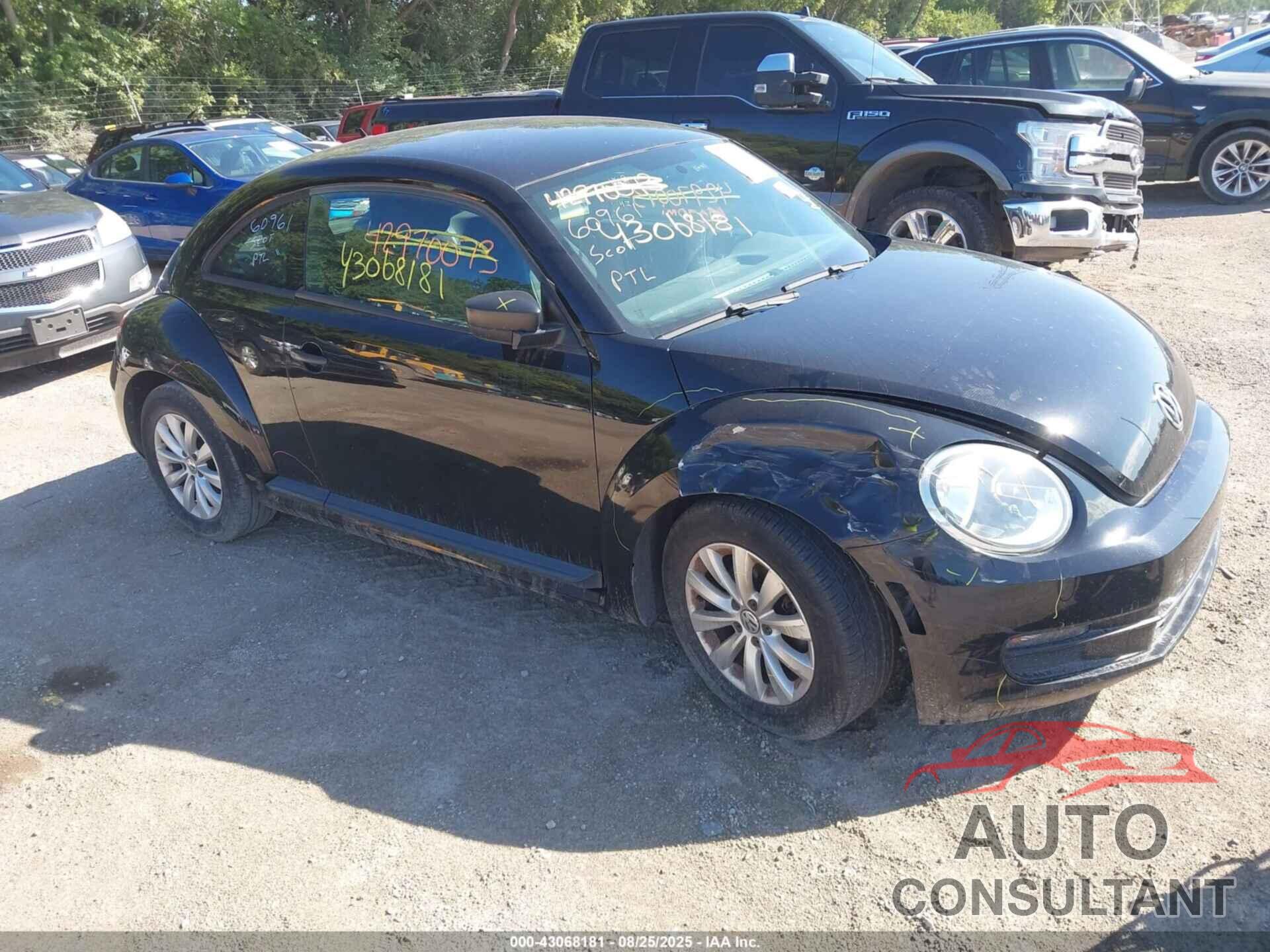 VOLKSWAGEN BEETLE 2014 - 3VWFP7AT9EM620578