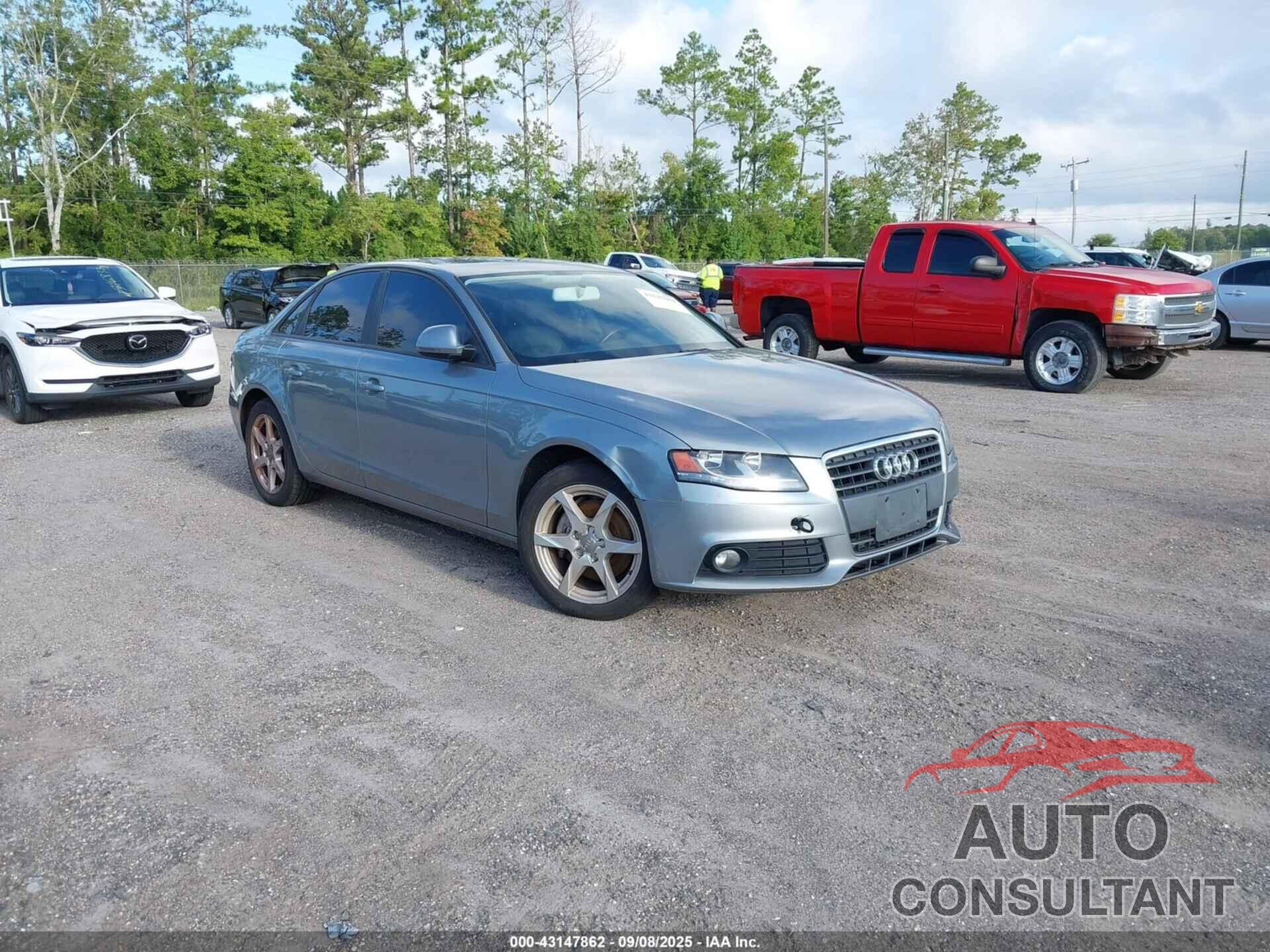 AUDI A4 2009 - WAUJF78K79N045144