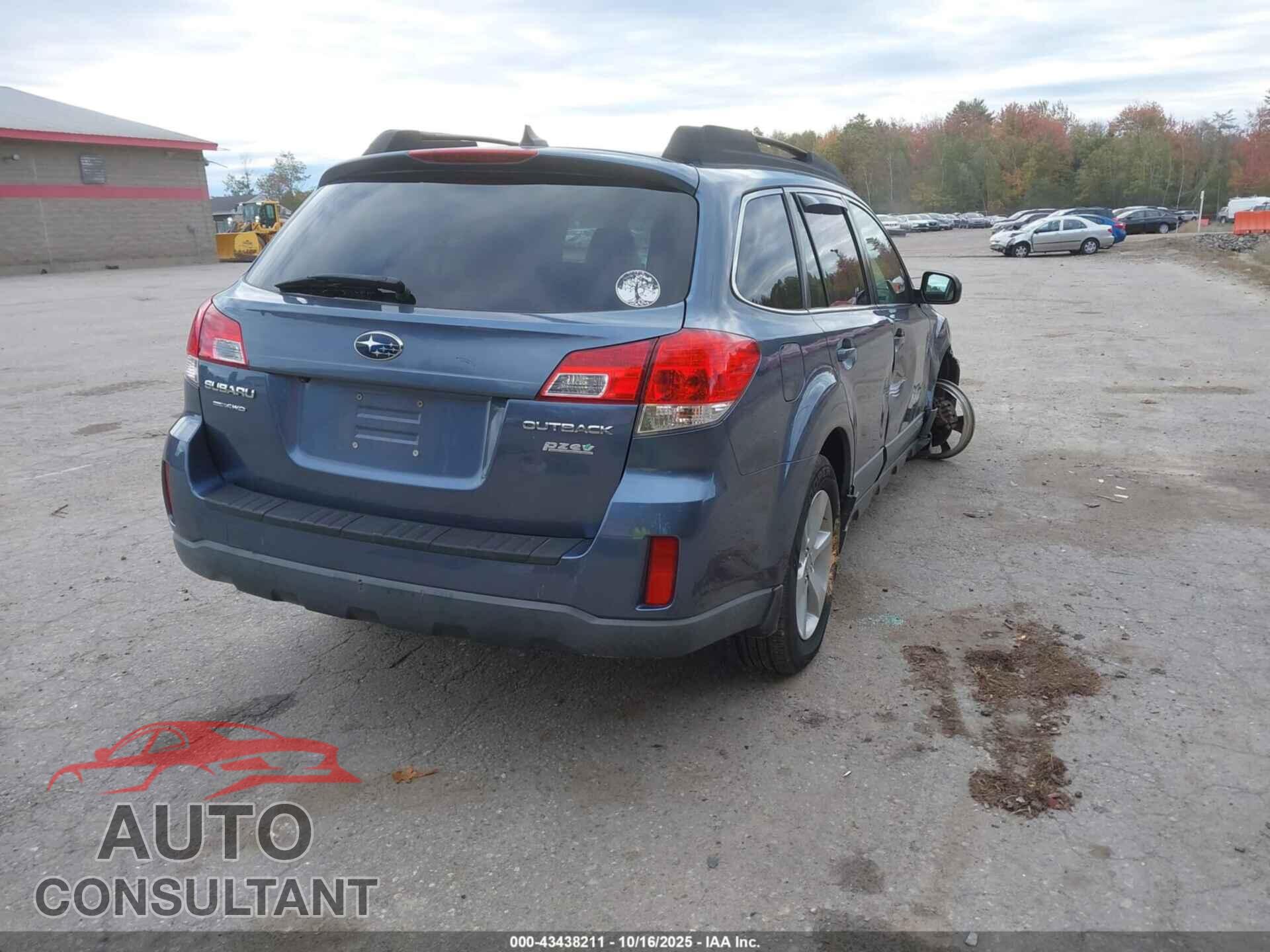 SUBARU OUTBACK 2014 - 4S4BRBLC8E3247414